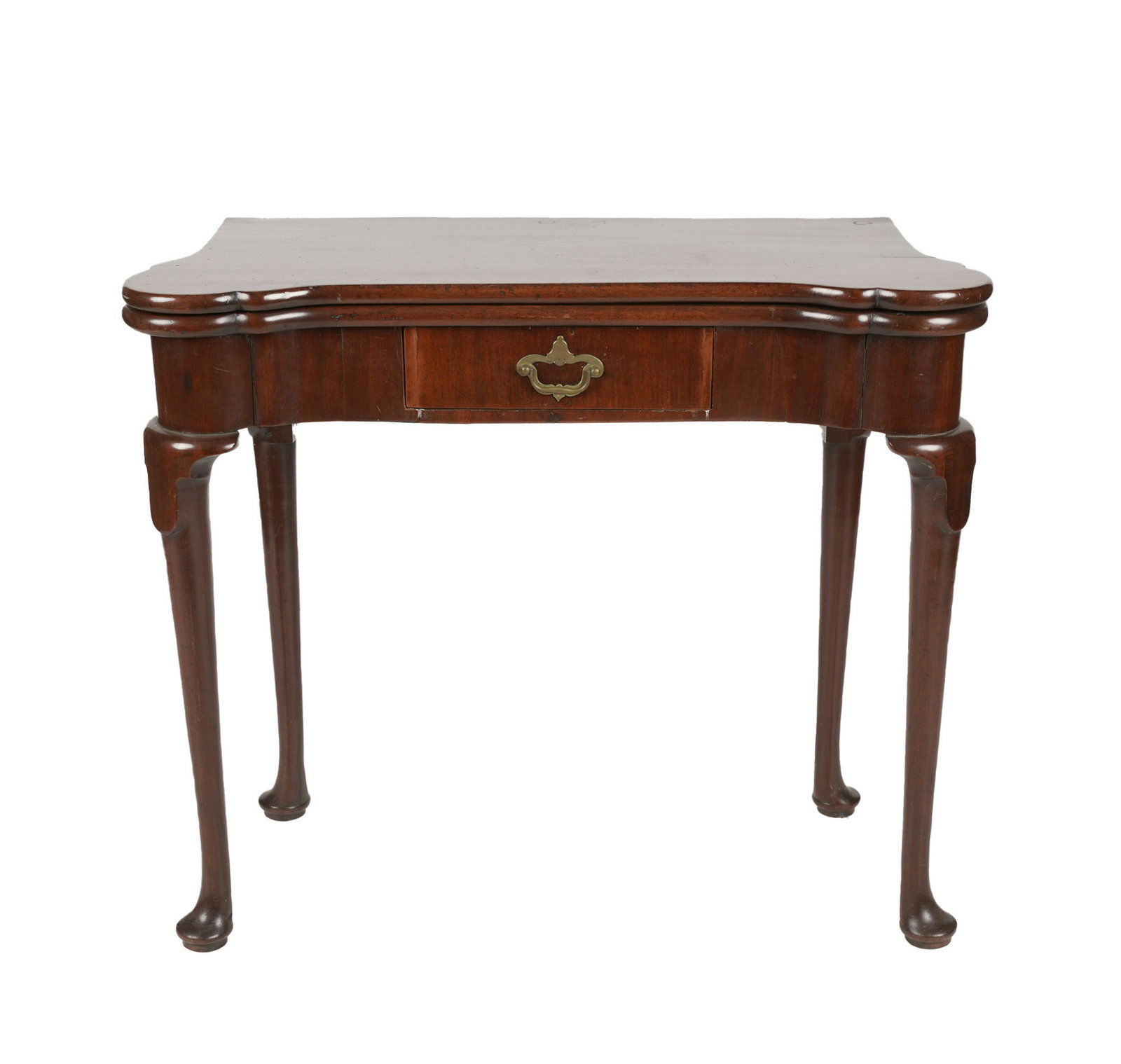 GEORGIAN-STYLE MAHOGANY GATELEG TABLE (1 of 8)