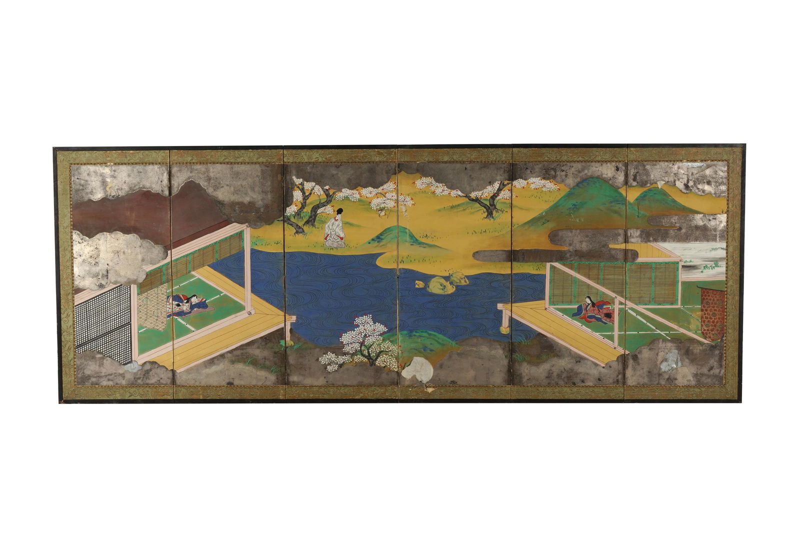 JAPANESE SIX-PANEL SCREEN (1 of 8)