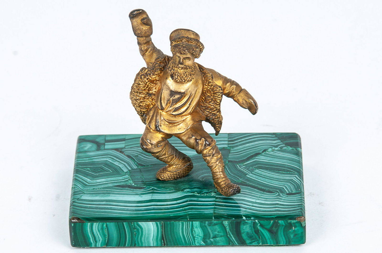 RUSSIAN GILT-BRONZE FIGURE (1 of 9)