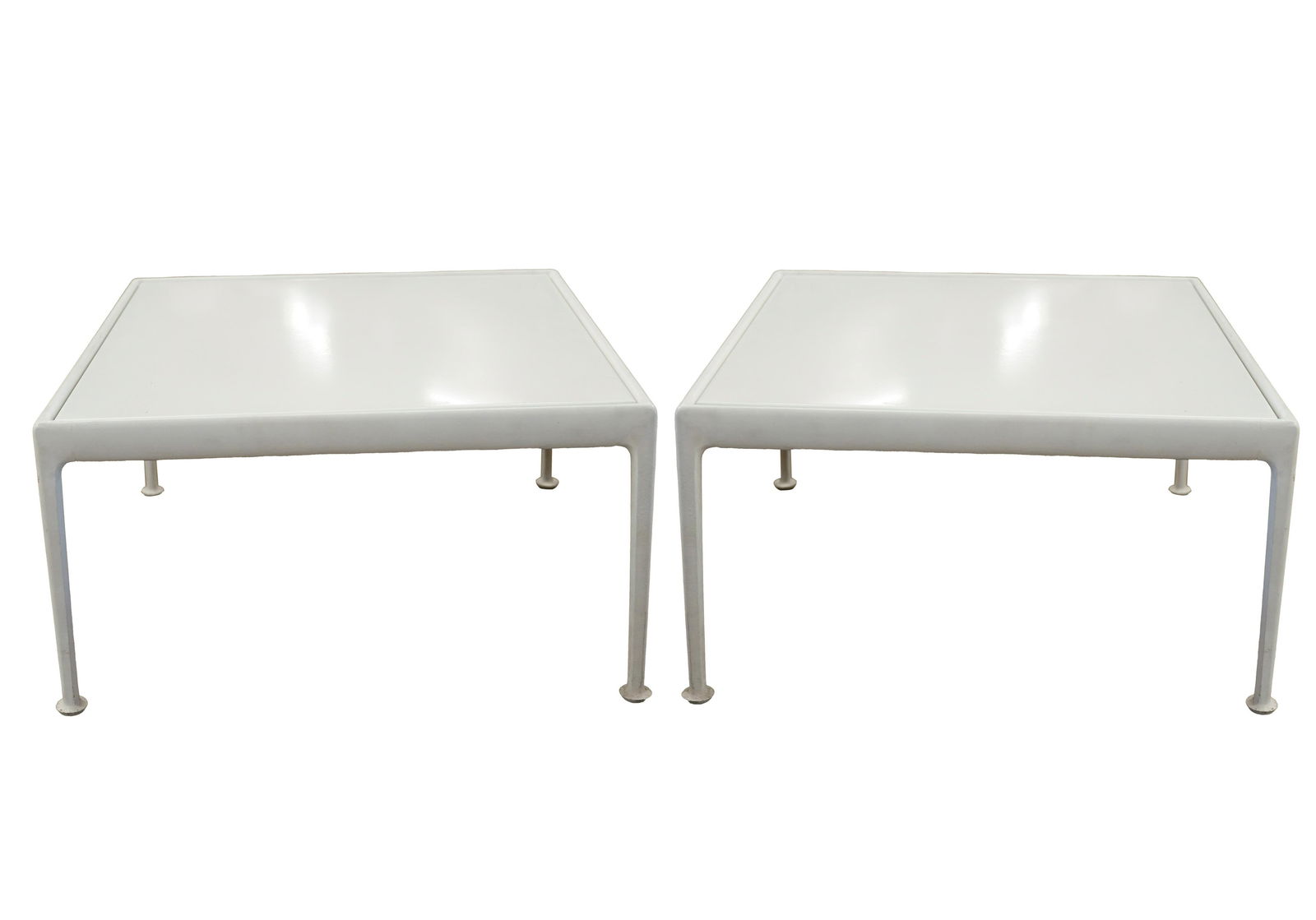 PAIR OF RICHARD SCHULTZ FOR KNOLL PATIO TABLES (1 of 8)