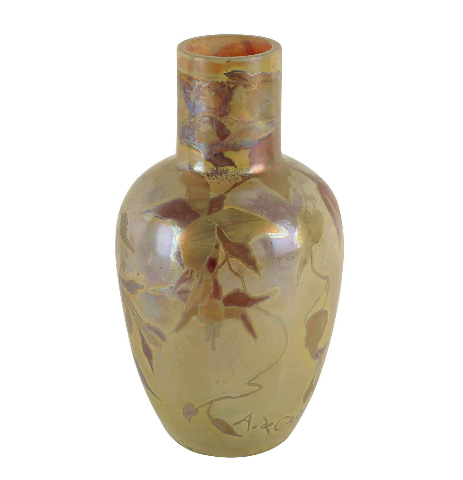 AMEDEE DE CARANZA (1843 - 1914): VASE (1 of 6)