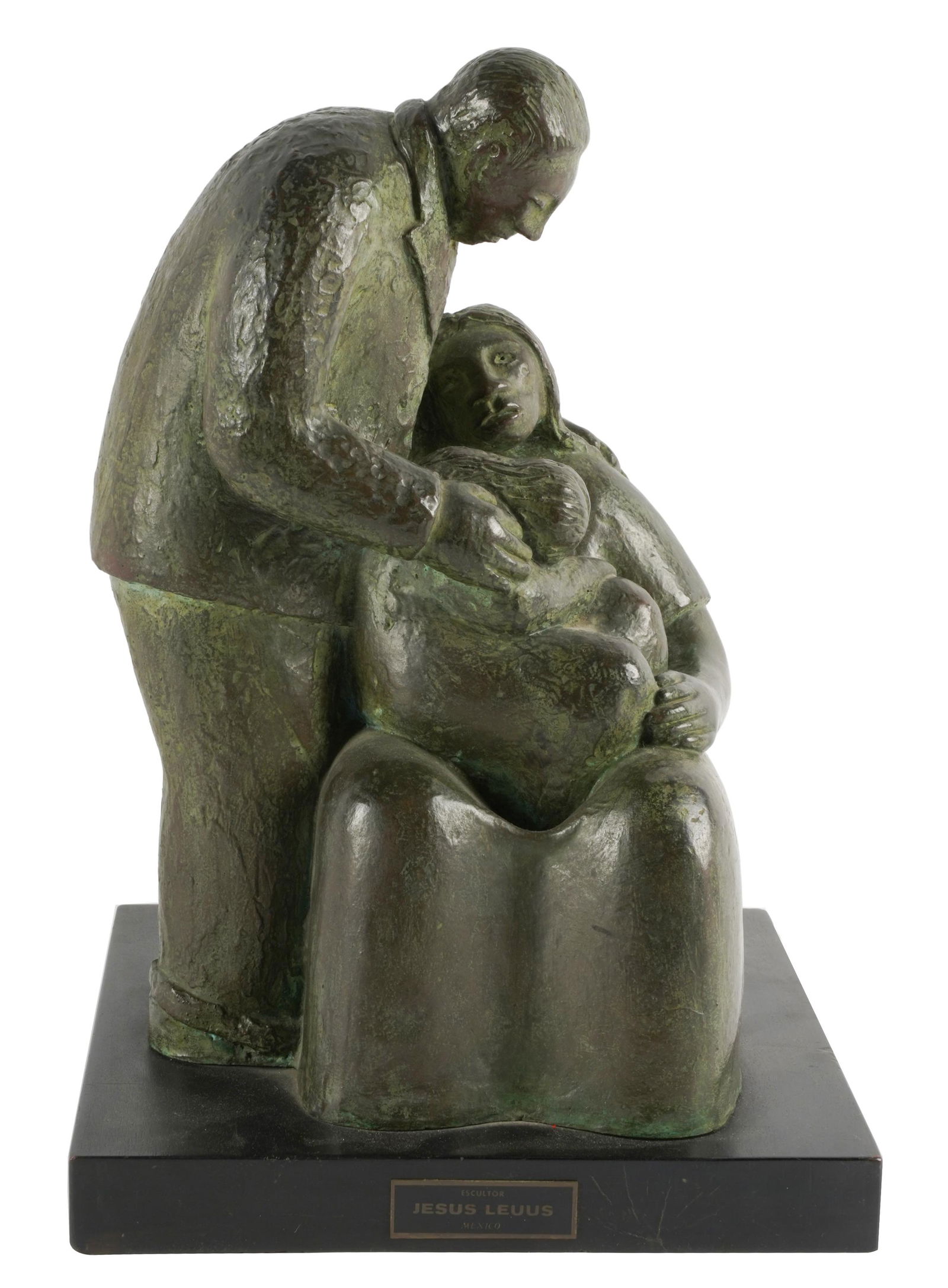 JESUS MARIANO LEUUS (B. 1948): FIGURAL GROUP (1 of 11)