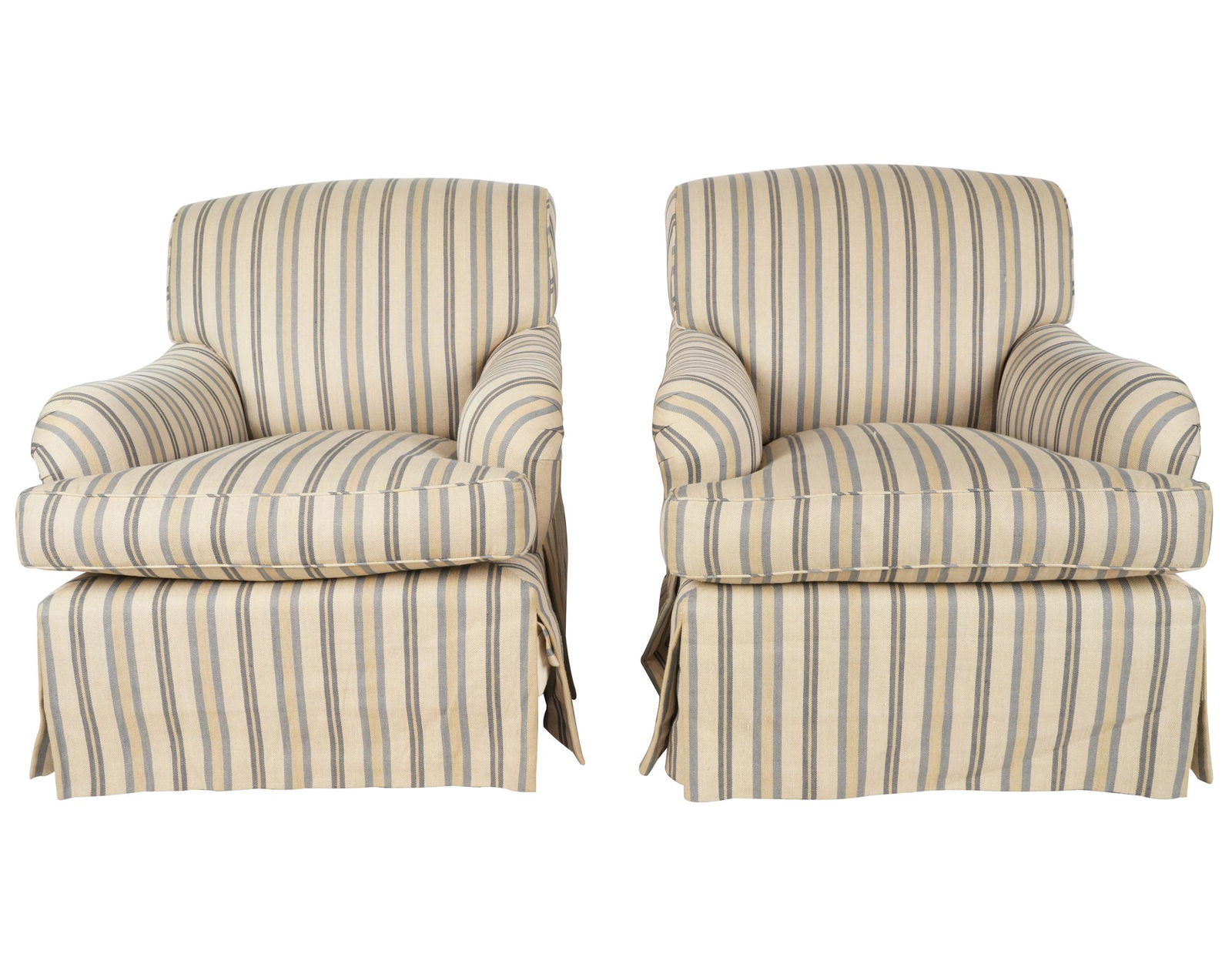 PAIR OF MICHAEL SMITH CLUB CHAIRS (1 of 9)