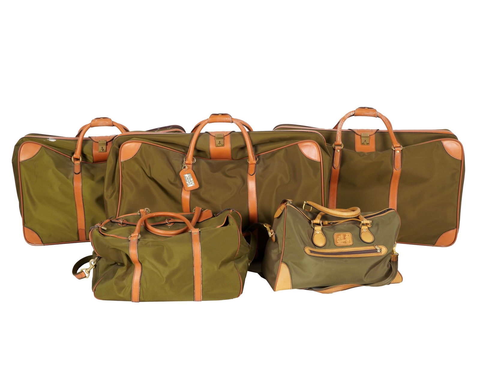 SET OF FRENCH LA BAGAGERIE LUGGAGE (1 of 9)