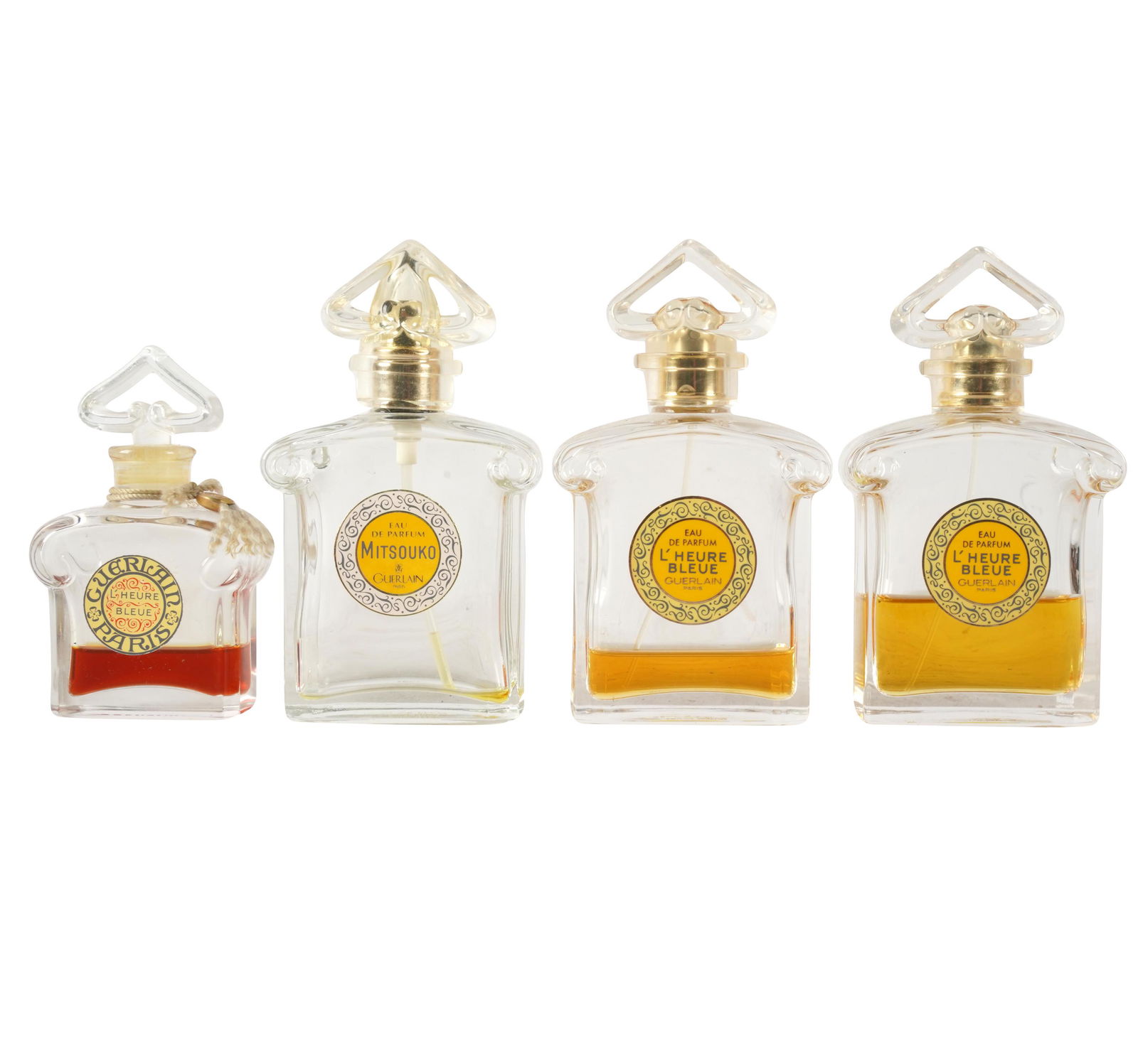FOUR GUERLAIN PERFUME BOTTLES (1 of 7)