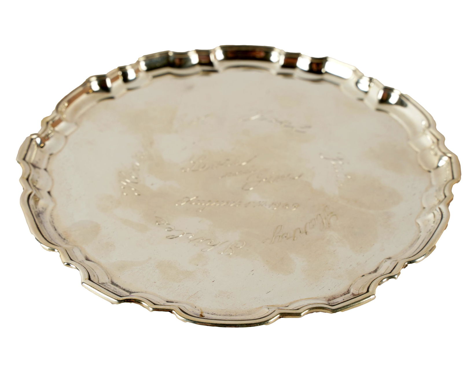 TIFFANY & CO STEERLING CARD TRAY (1 of 5)