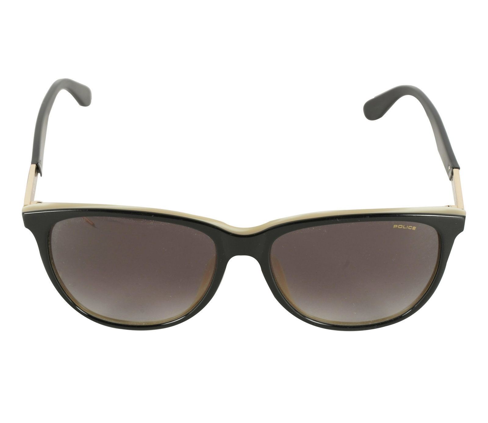 POLICE BLACK SUNGLASSES: model number:2 S 1920GN COL.07M7; Condition: slightly loose to one side;
