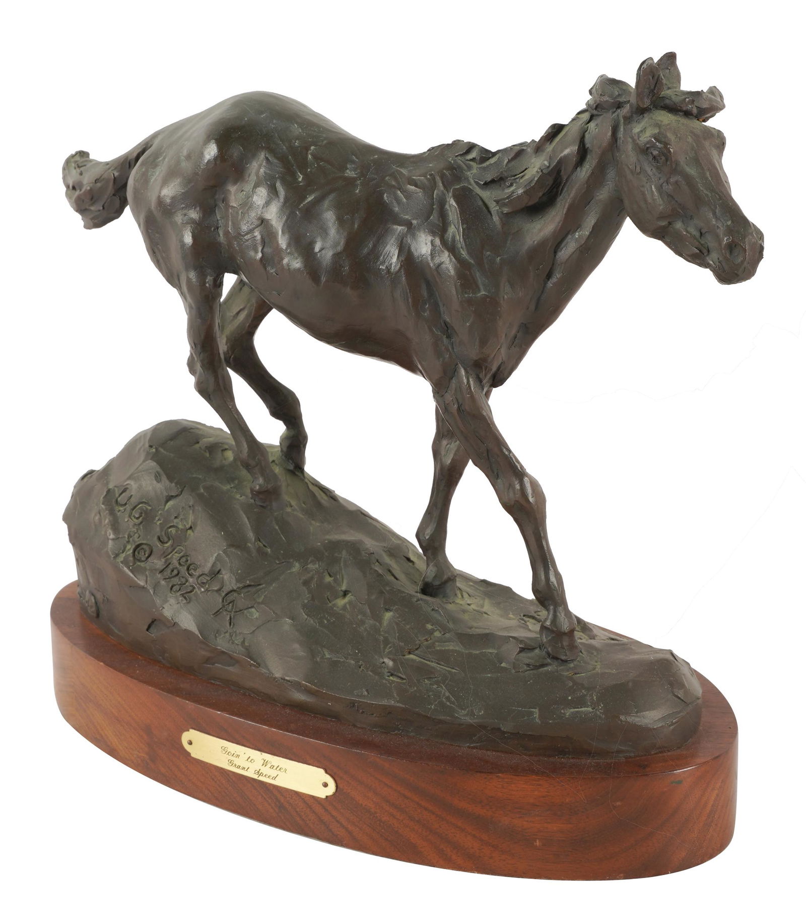 ULYSSES GRANT SPEED (1930 - 2011): "GOIN' TO WATER" (1 of 9)