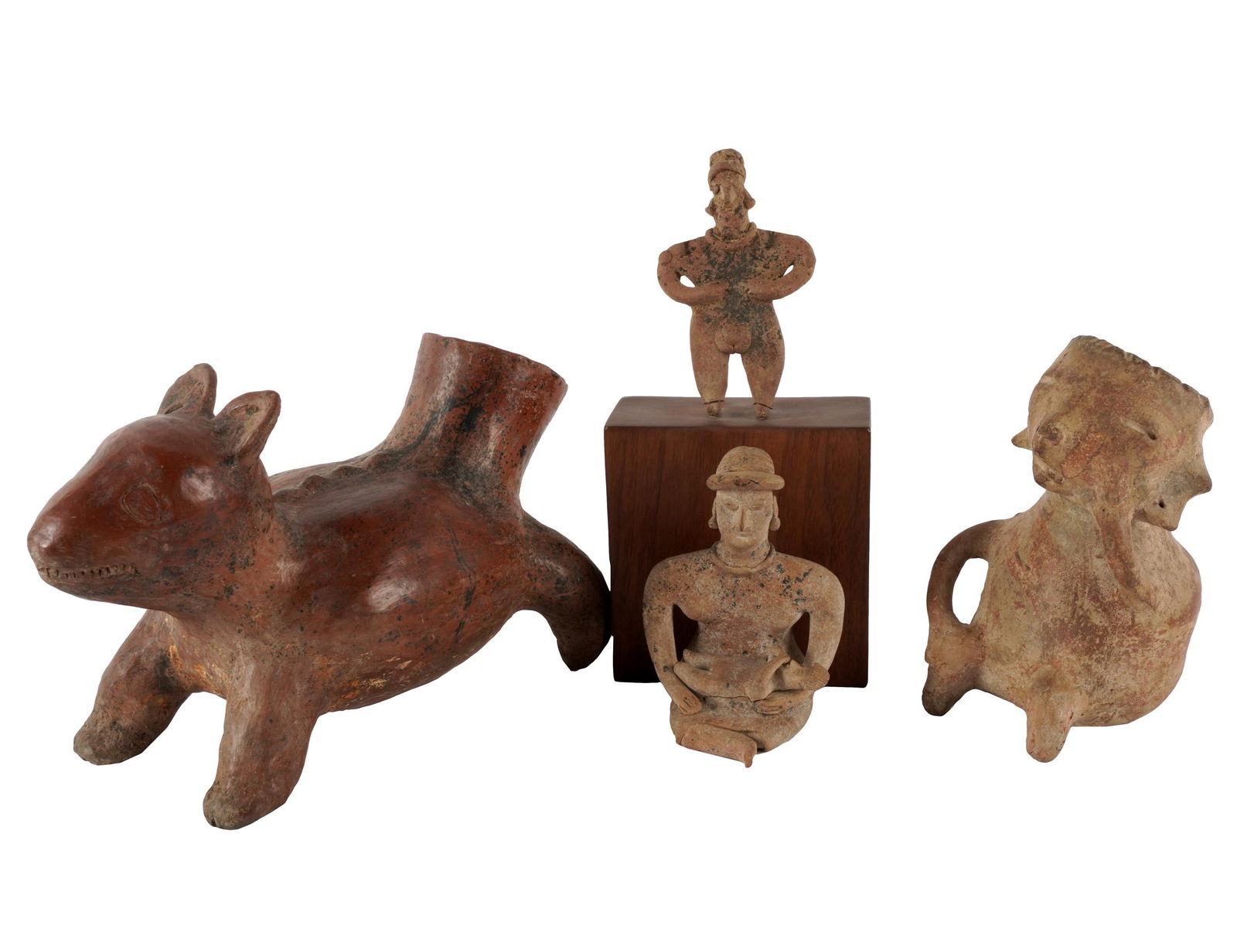 COLLECTION OF PRE-COLUMBIAN STYLE POTTERY (1 of 10)