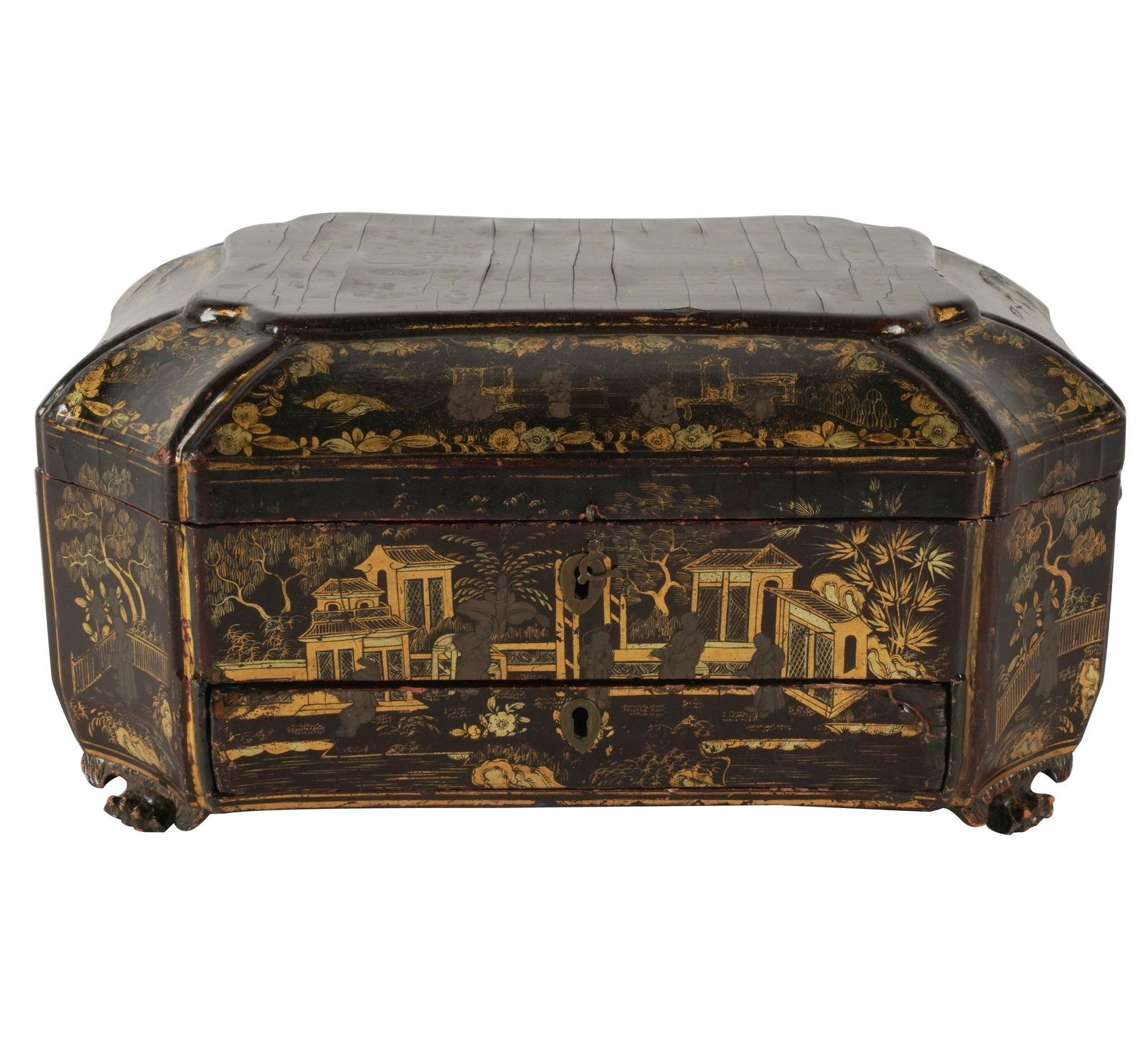 CHINESE EXPORT LACQUER BOX (1 of 10)