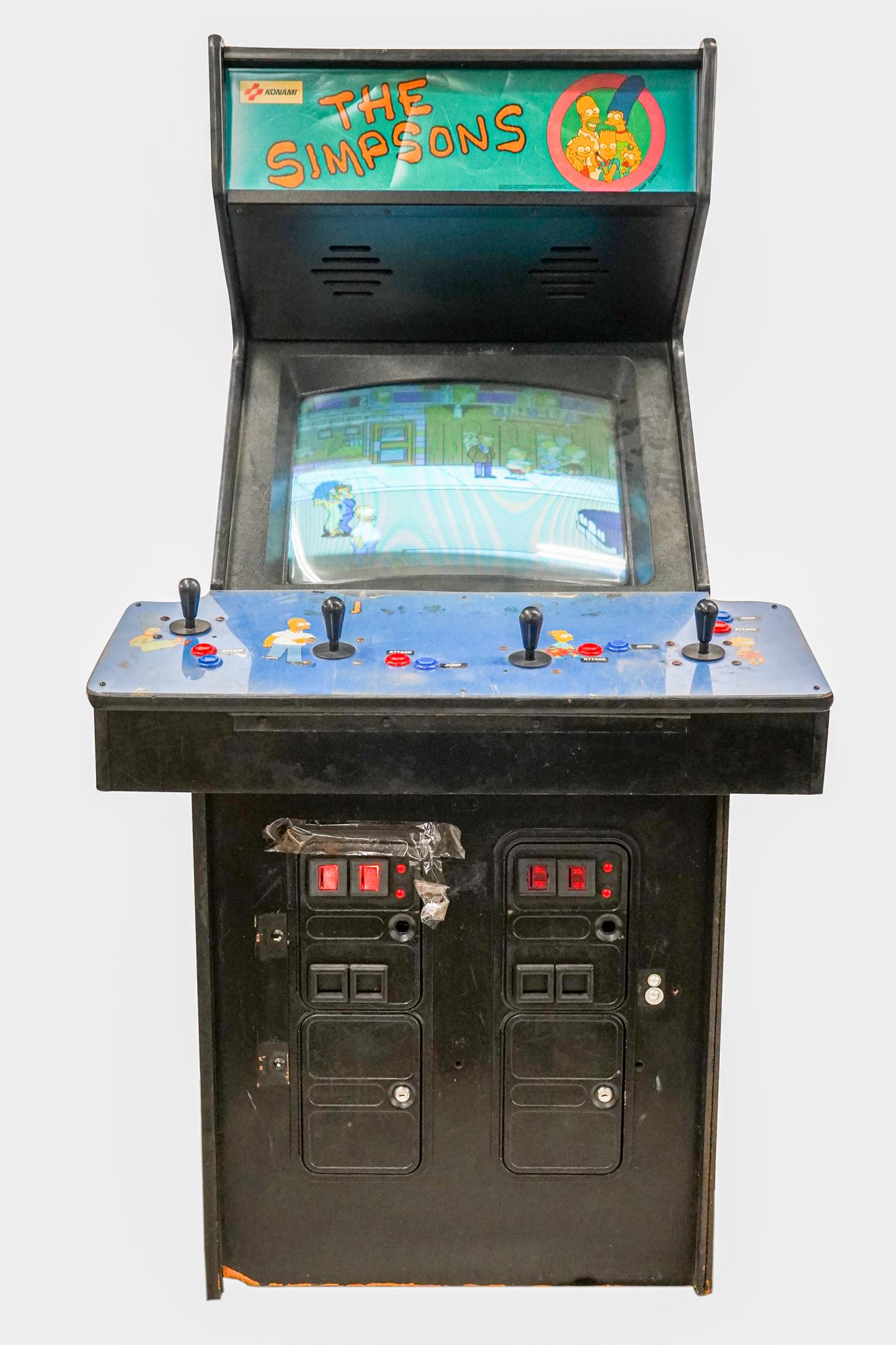 VINTAGE KONAMI SIMPSONS ARCADE GAME (1 of 7)