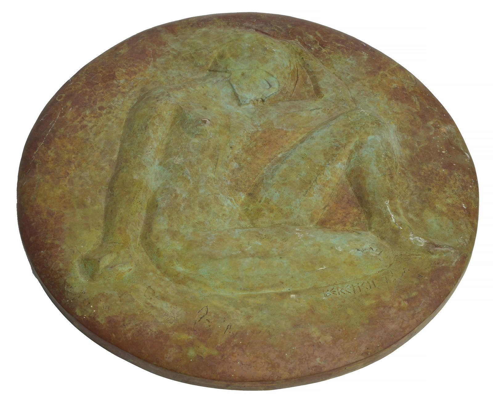 BARBARA BERETICH (1936 - 2018): BRONZE RELIEF PLAQUE (1 of 8)