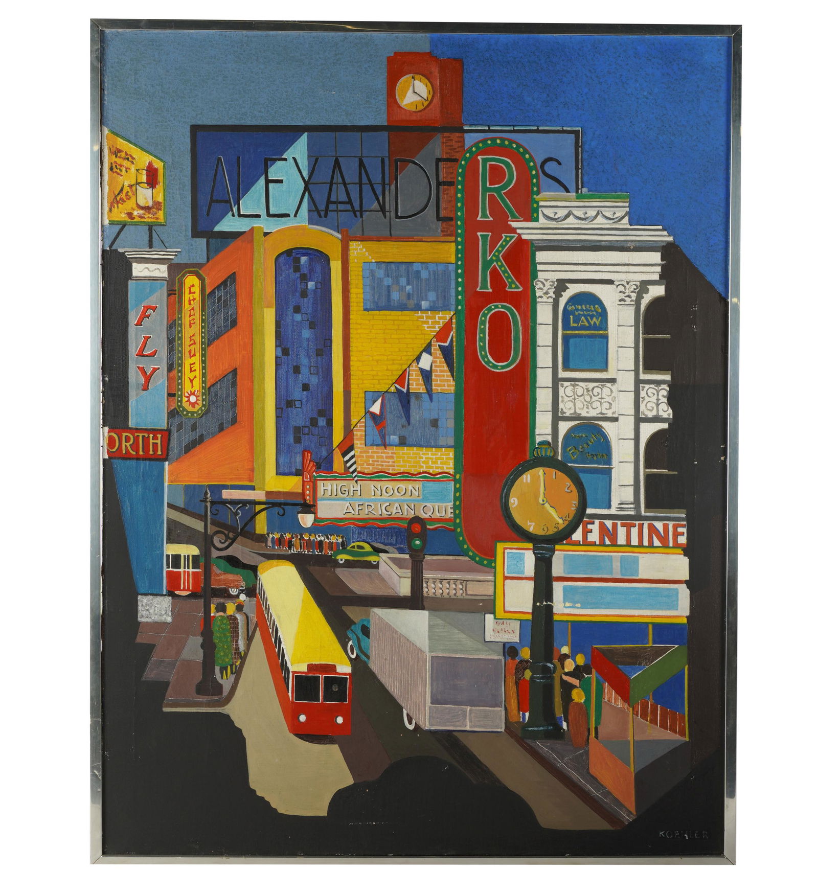 HENRY KOEHLER: STREET SCENE (1 of 8)