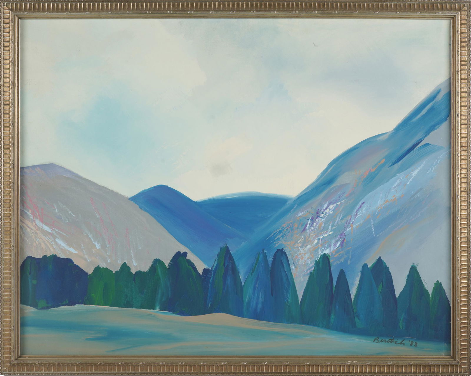 BARBARA BERETICH (1936 - 2018): "YOSEMITE" (1 of 7)