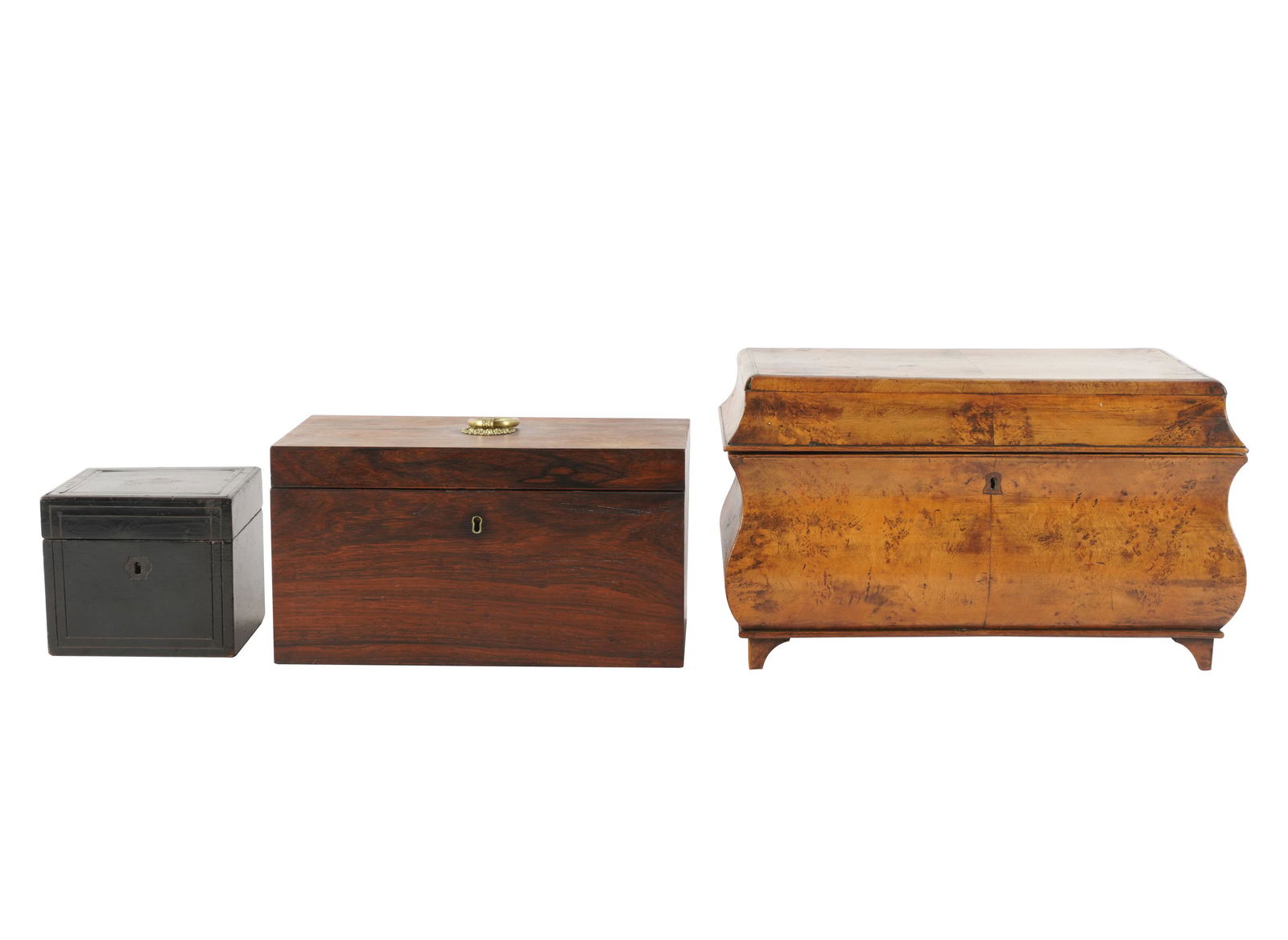 GROUP OF WOODEN TABLE BOXES (1 of 9)