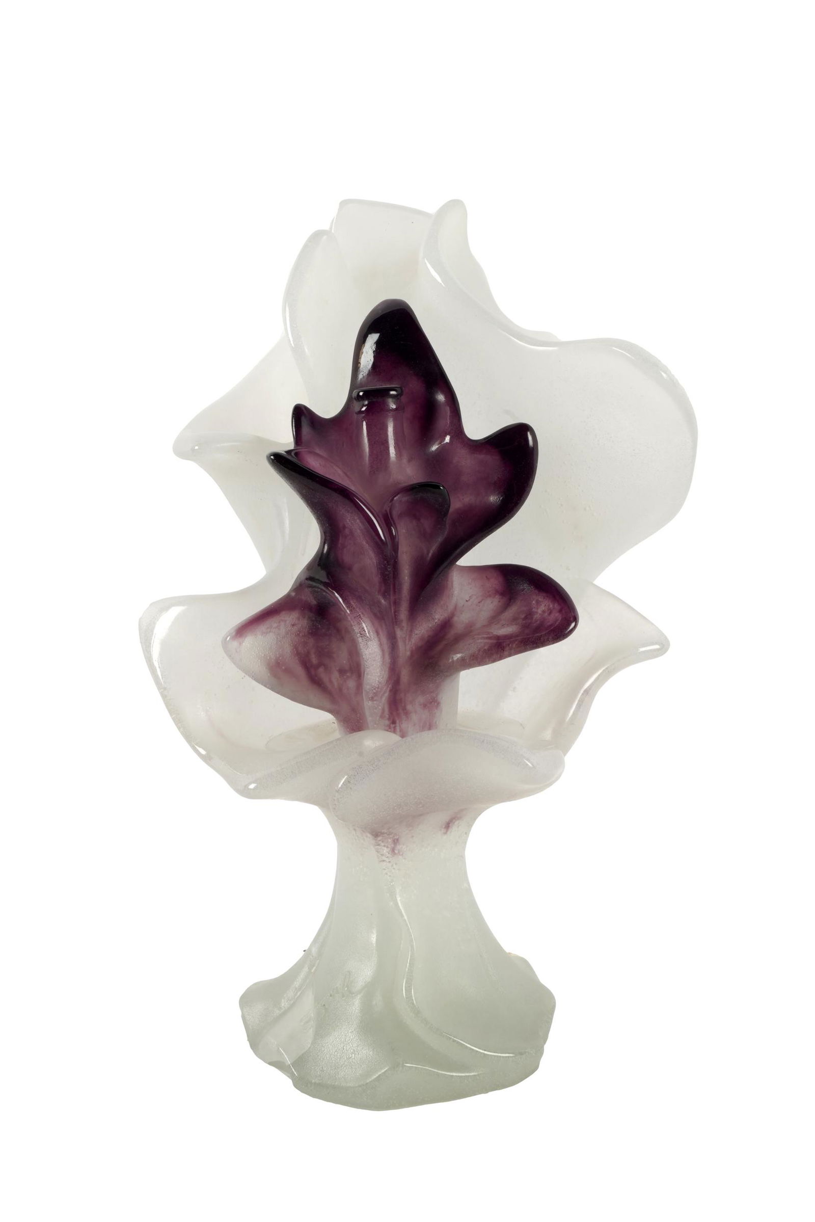 SALVADOR DALI / DAUM: "ANTEDILUVIAN PHONOGRAPH": pate-de-verre; signed "Dali" and "DAUM / France" to foot; numbered 130 / 300; 18 inches high