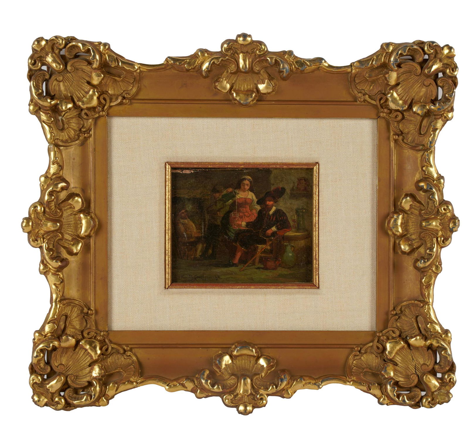 CONTINENTAL  SCHOOL: FIGURES IN INTERIOR (1 of 8)