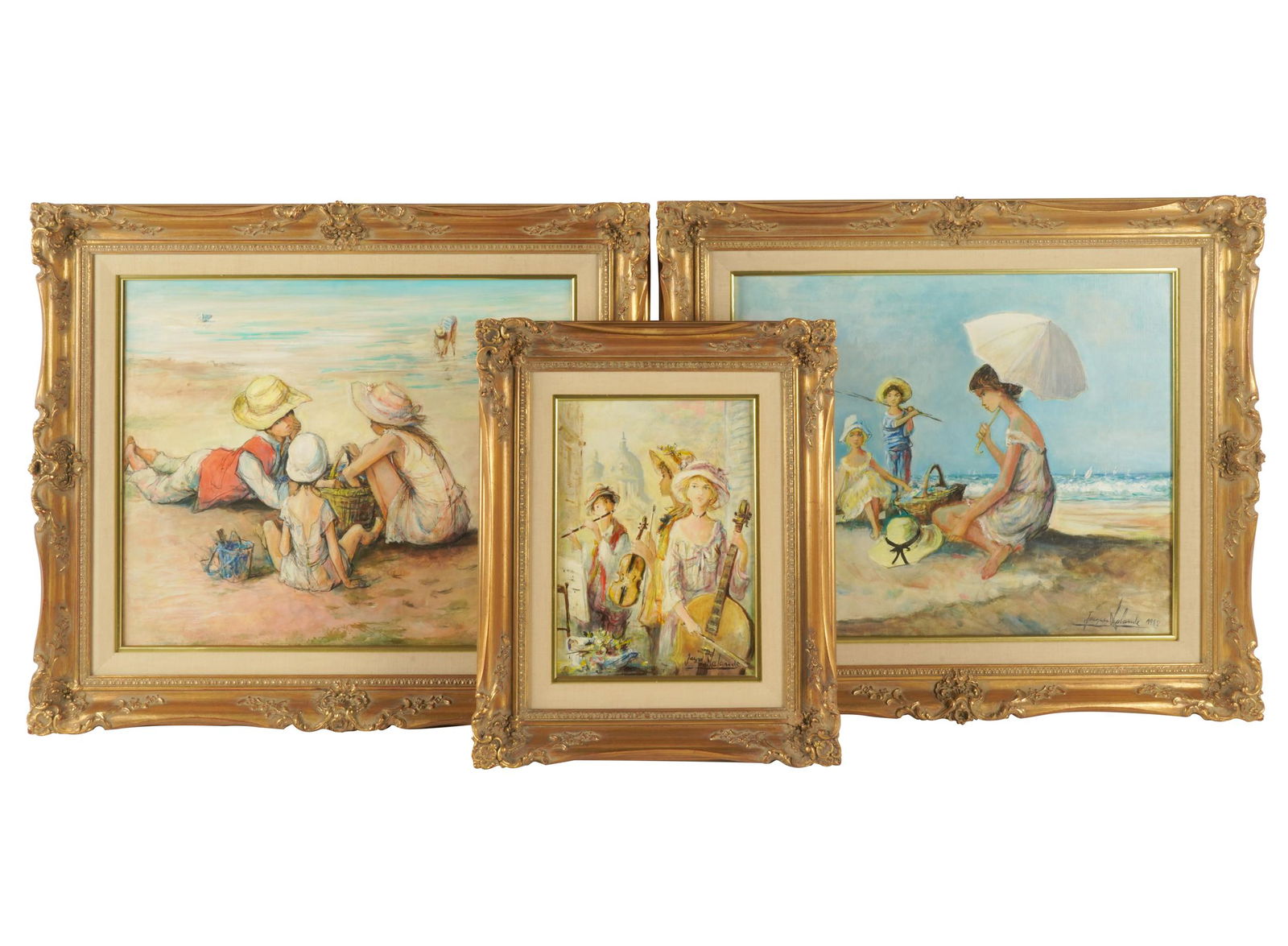 JACQUES LALANDE (B.1921):  THREE WORKS (1 of 8)