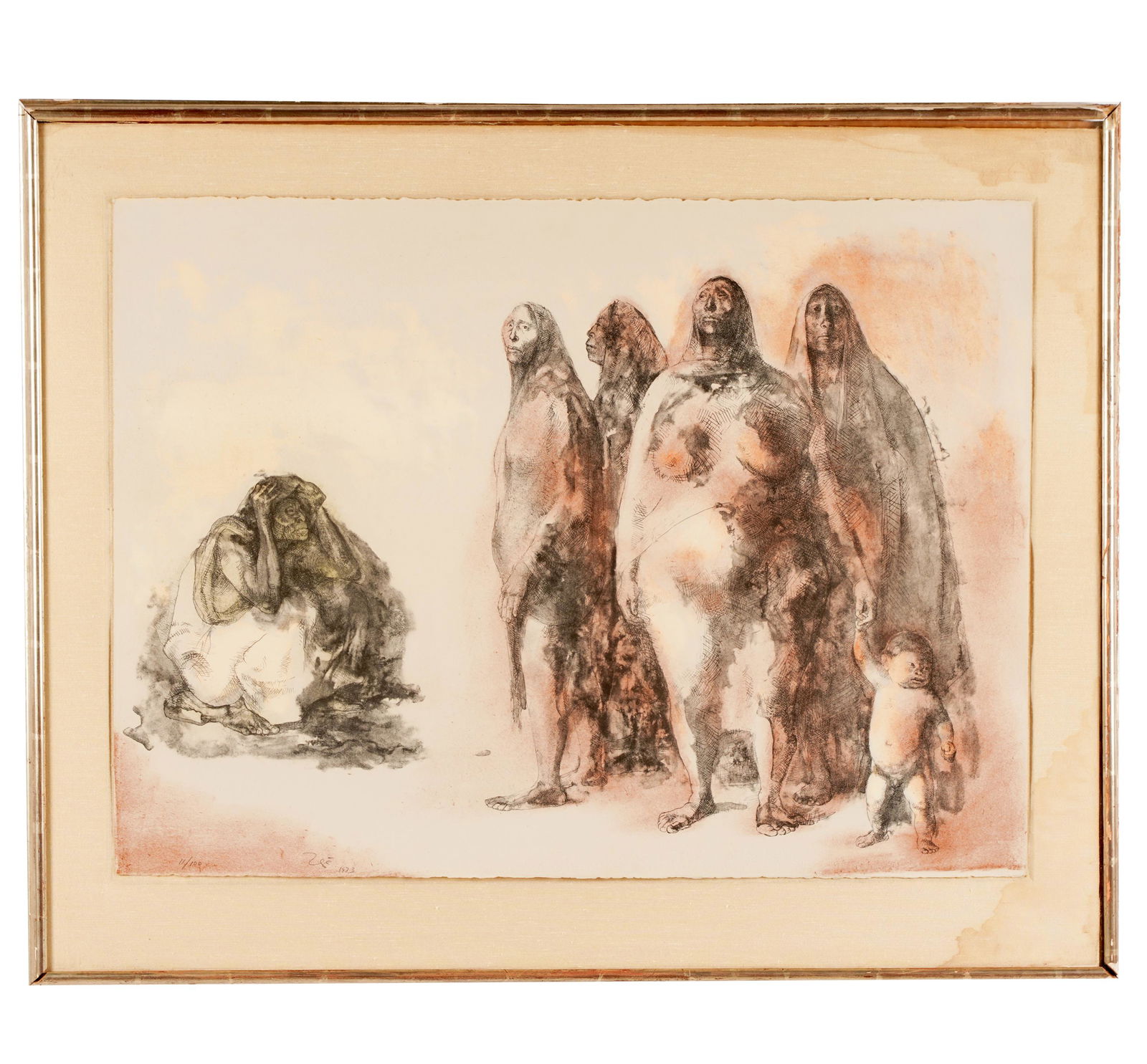 FRANCISCO ZUNIGA (1912 - 1998): FIGURES (1 of 13)