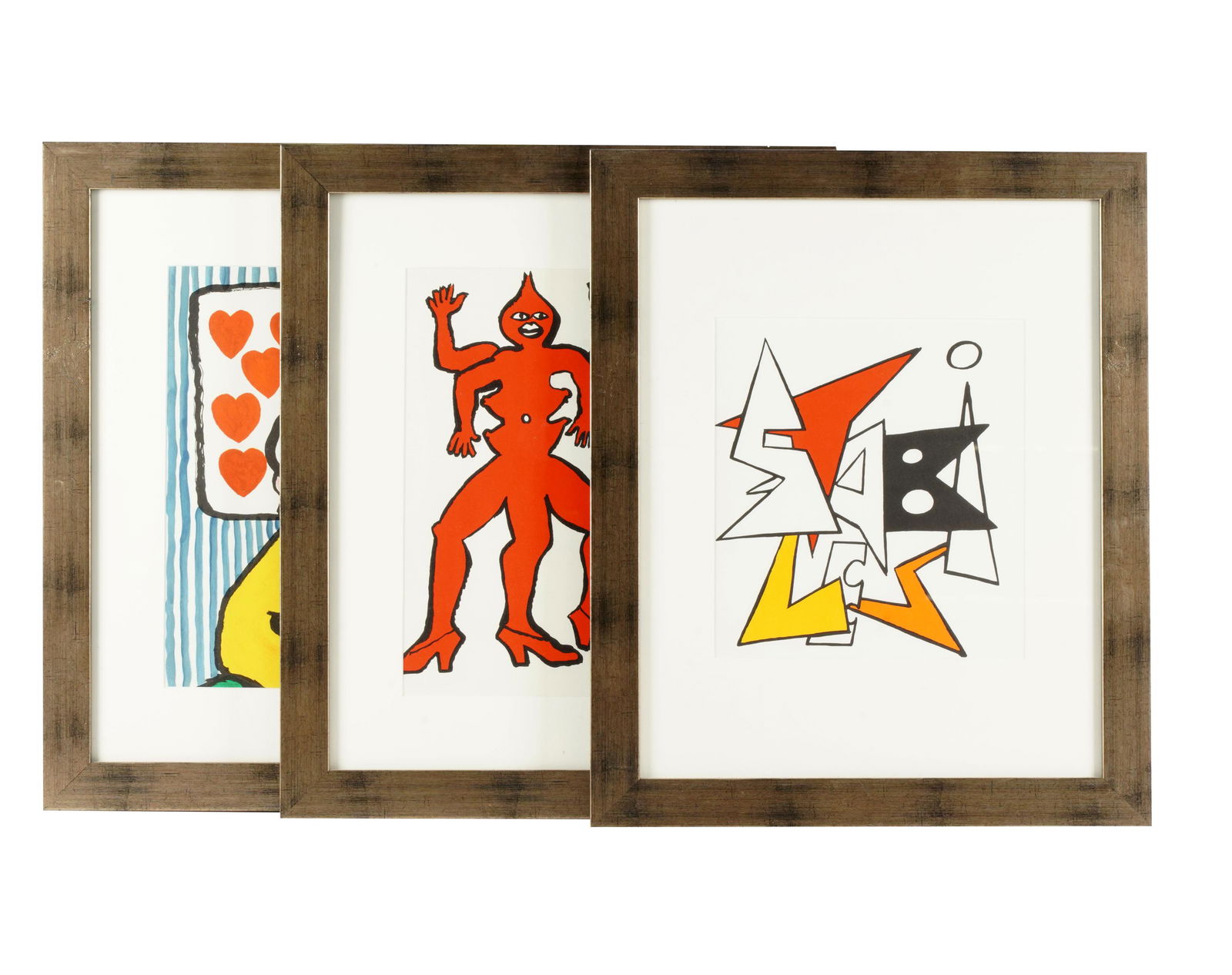 ALEXANDER CALDER (1898 - 1976): THREE WORKS (1 of 7)