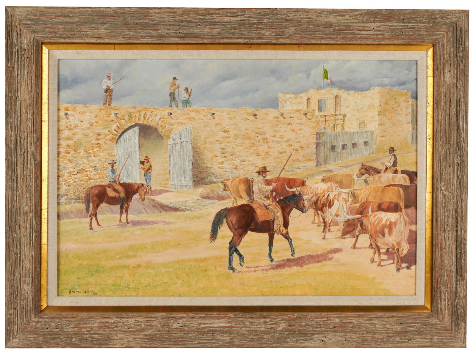 CLYDE HERON (20TH CENTURY): MEXICAN FORT (1 of 11)