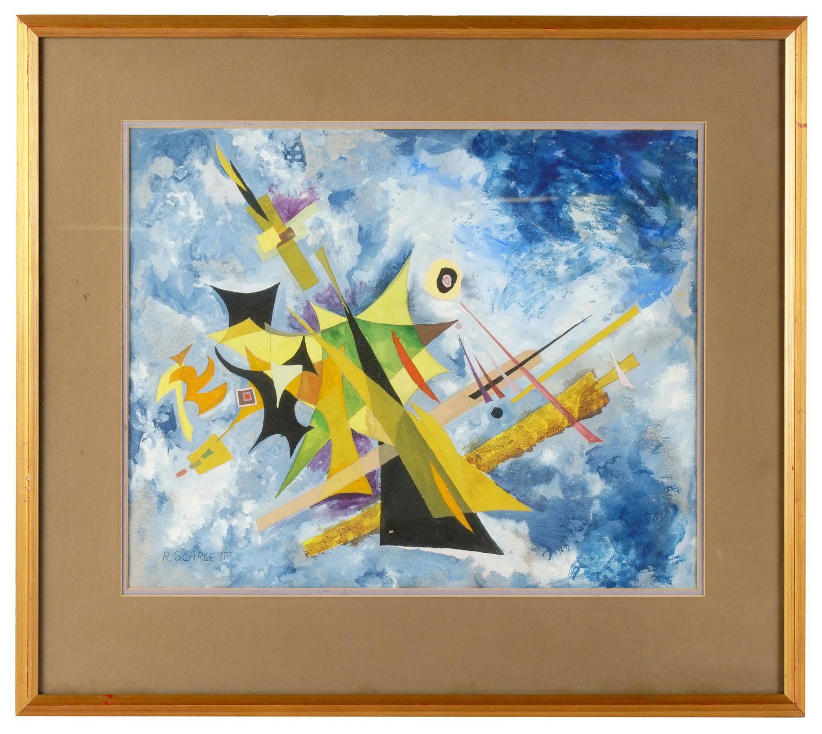 ROLPH SCARLETT (1889 - 1984): ABSTRACT (1 of 8)