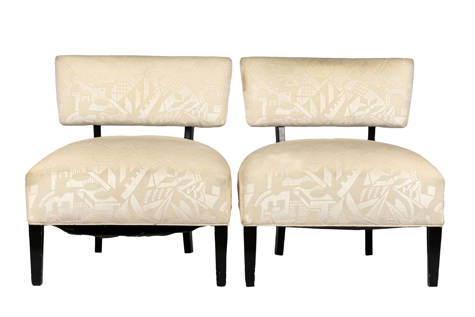 PAIR OF "BRENTWOOD" STYLE LOUNGE CHAIRS (1 of 13)