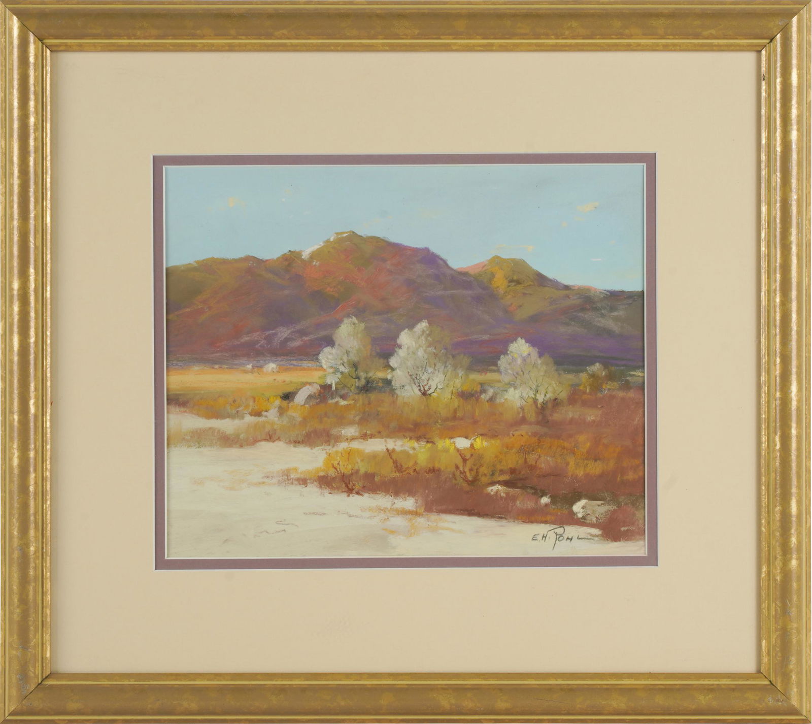 ERNEST H. POHL (1874 - 1956): DESERT BLOOMS (1 of 8)