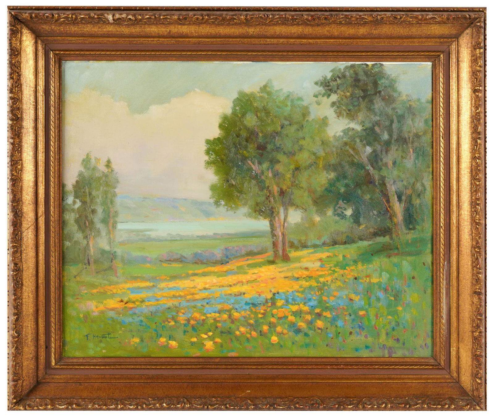 FELICE HROVAT: CALIFORNIA POPPIES LANDSCAPE (1 of 8)