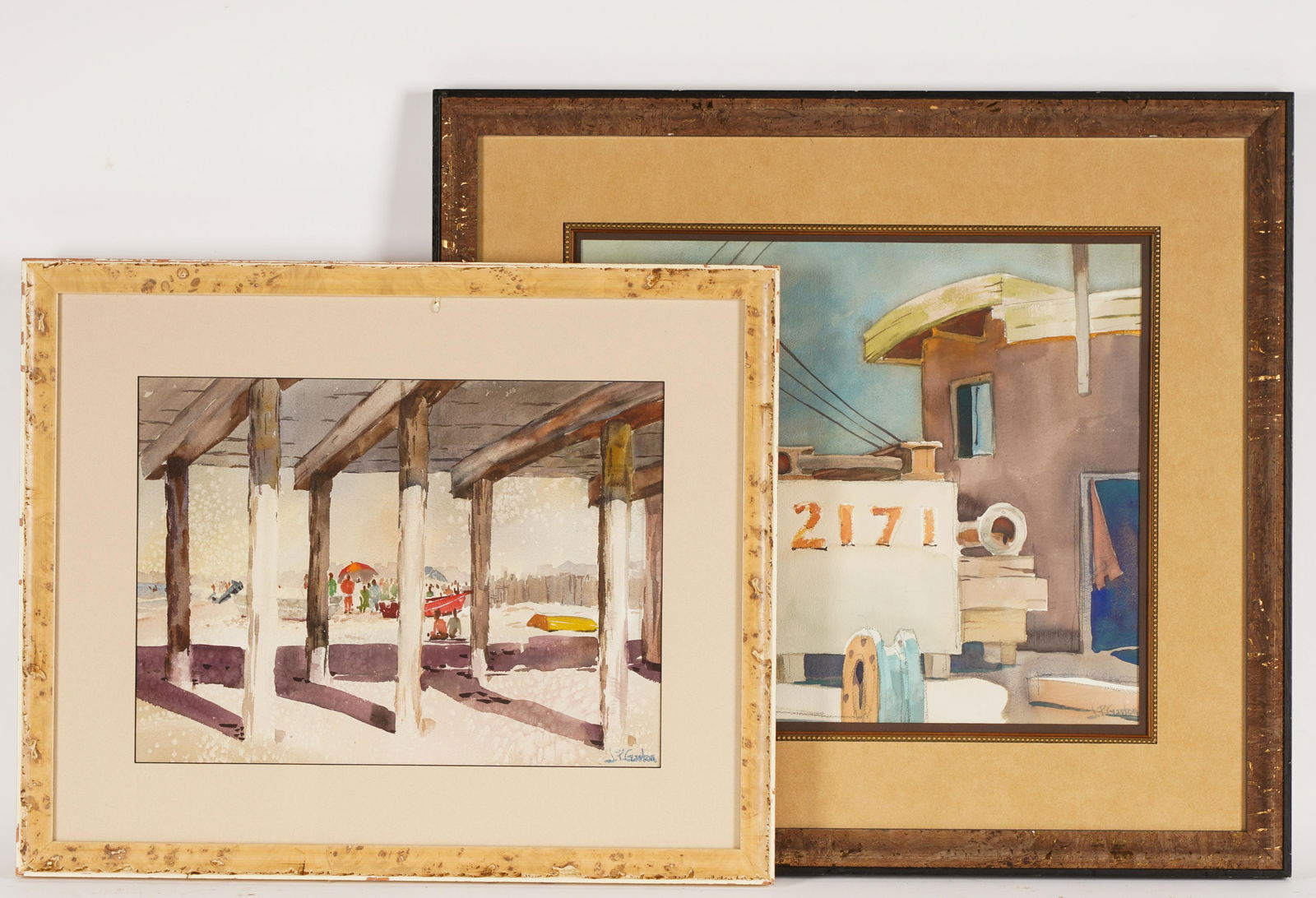 JEROME PRIEBE GASTON (1911 - 1989): TWO WORKS (1 of 16)