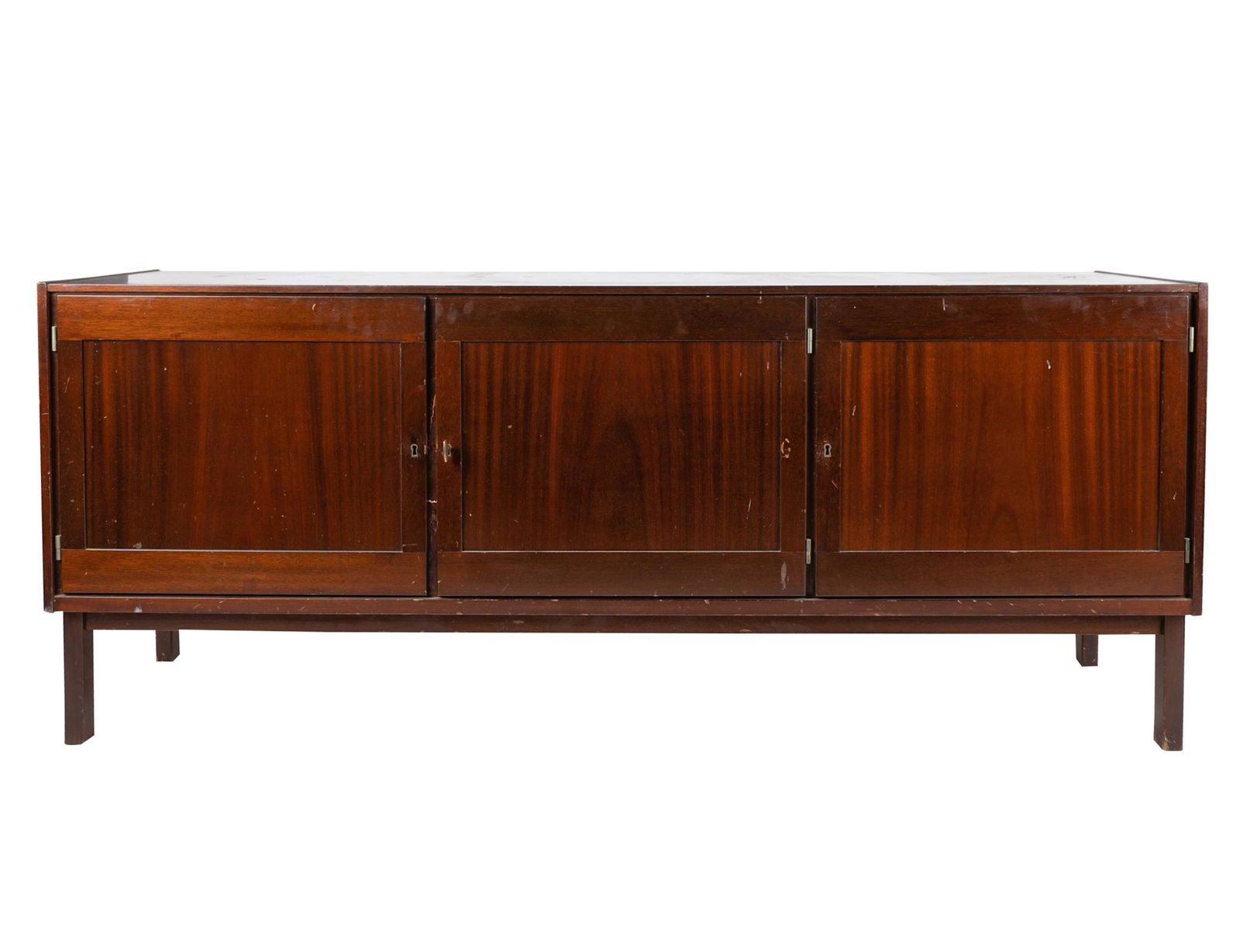 MID-CENTURY MAHOGANY SIDEBOARD (1 of 8)