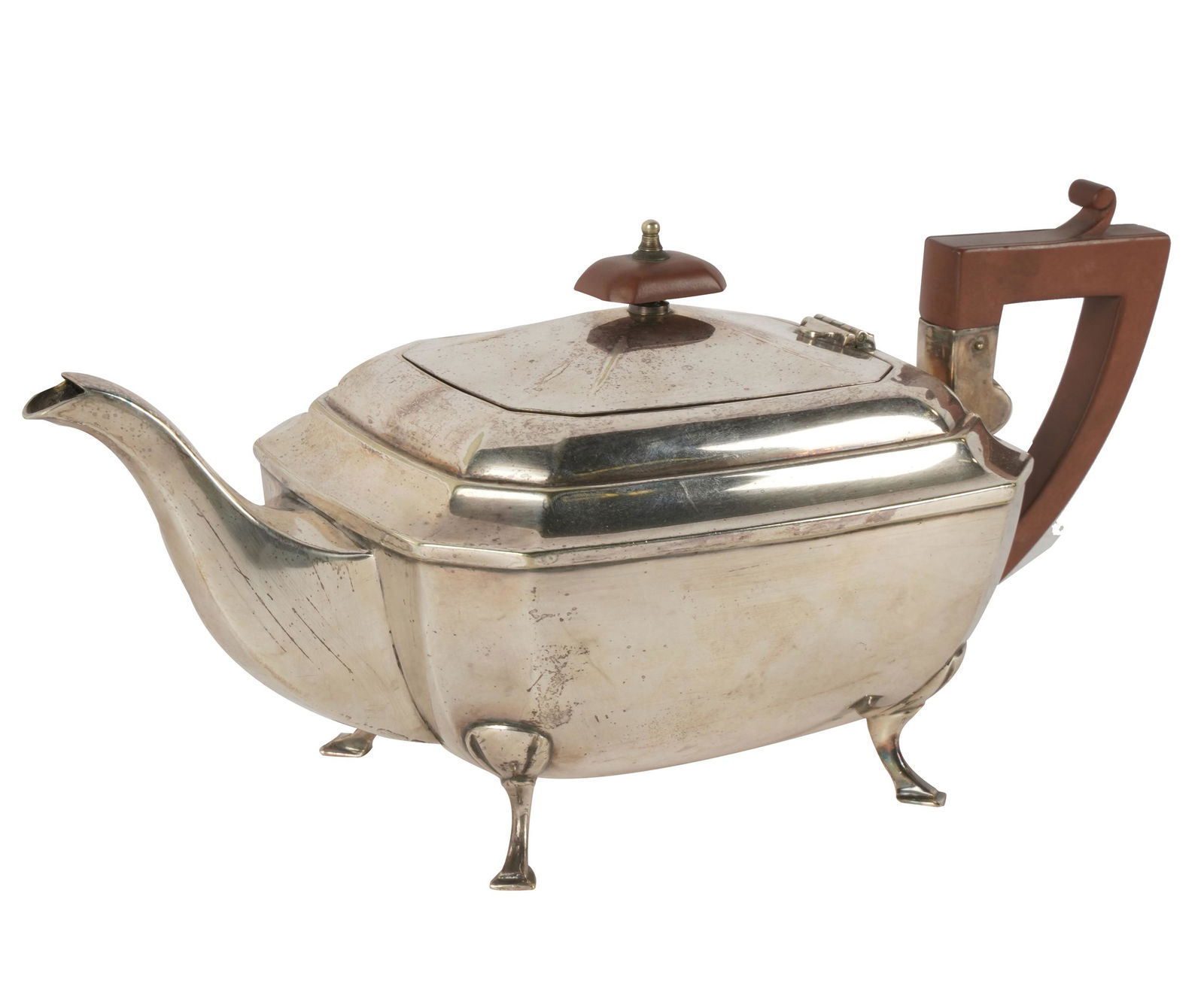 ENGLISH SILVERPLATE TEAPOT (1 of 8)