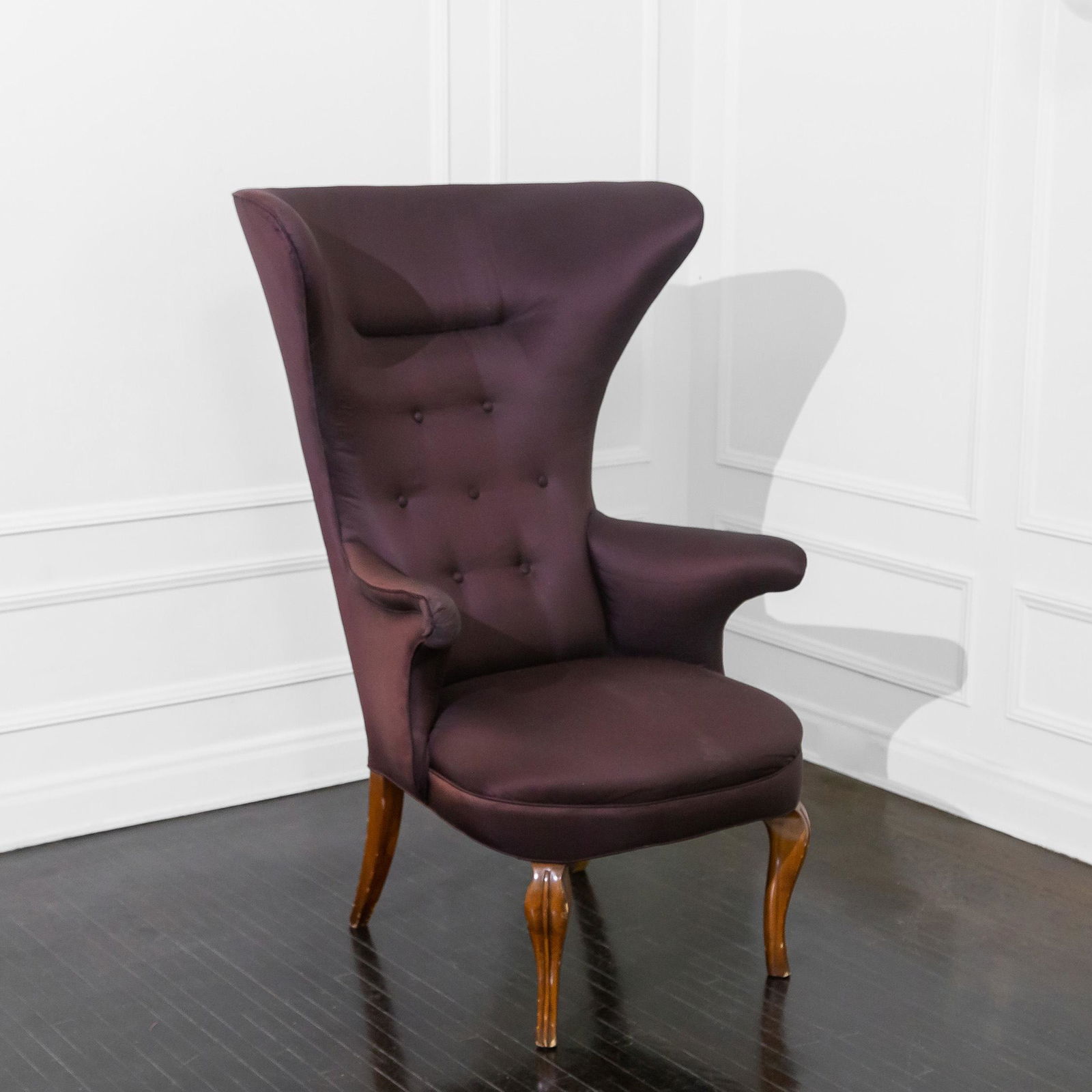 CHRISTIAN AUDIGIER MODERNE STYLE HIGH BACK WING CHAIR (1 of 7)