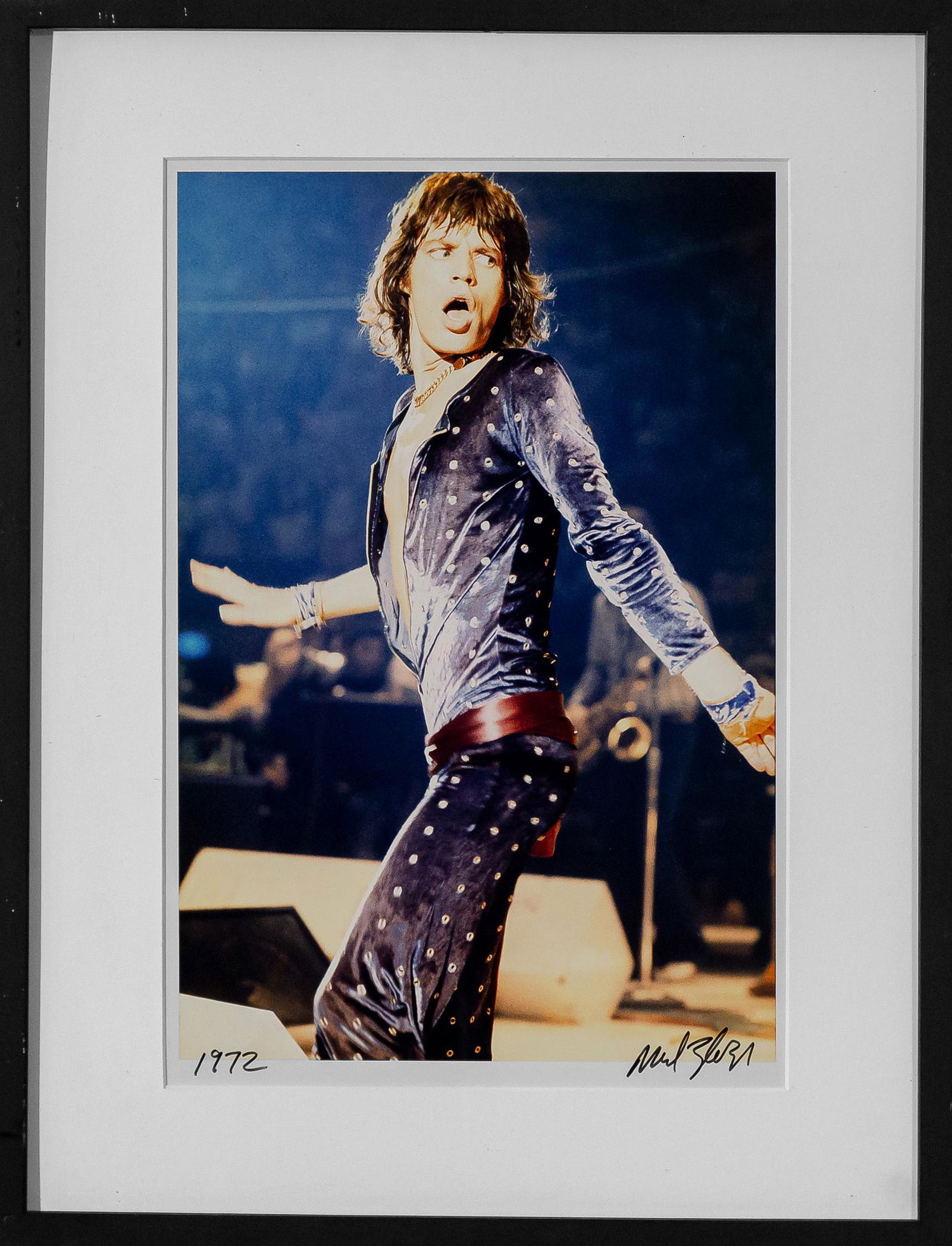 CHRISTIAN AUDIGIER "MICK JAGGER'S JUMPSUIT 1972" PHOTO (1 of 9)