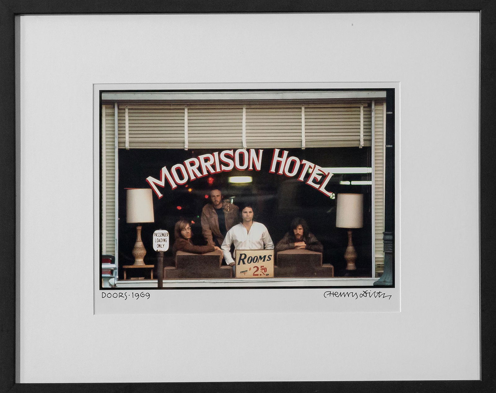 CHRISTIAN AUDIGIER 'THE DOORS, MORRISON HOTEL' PHOTO (1 of 6)