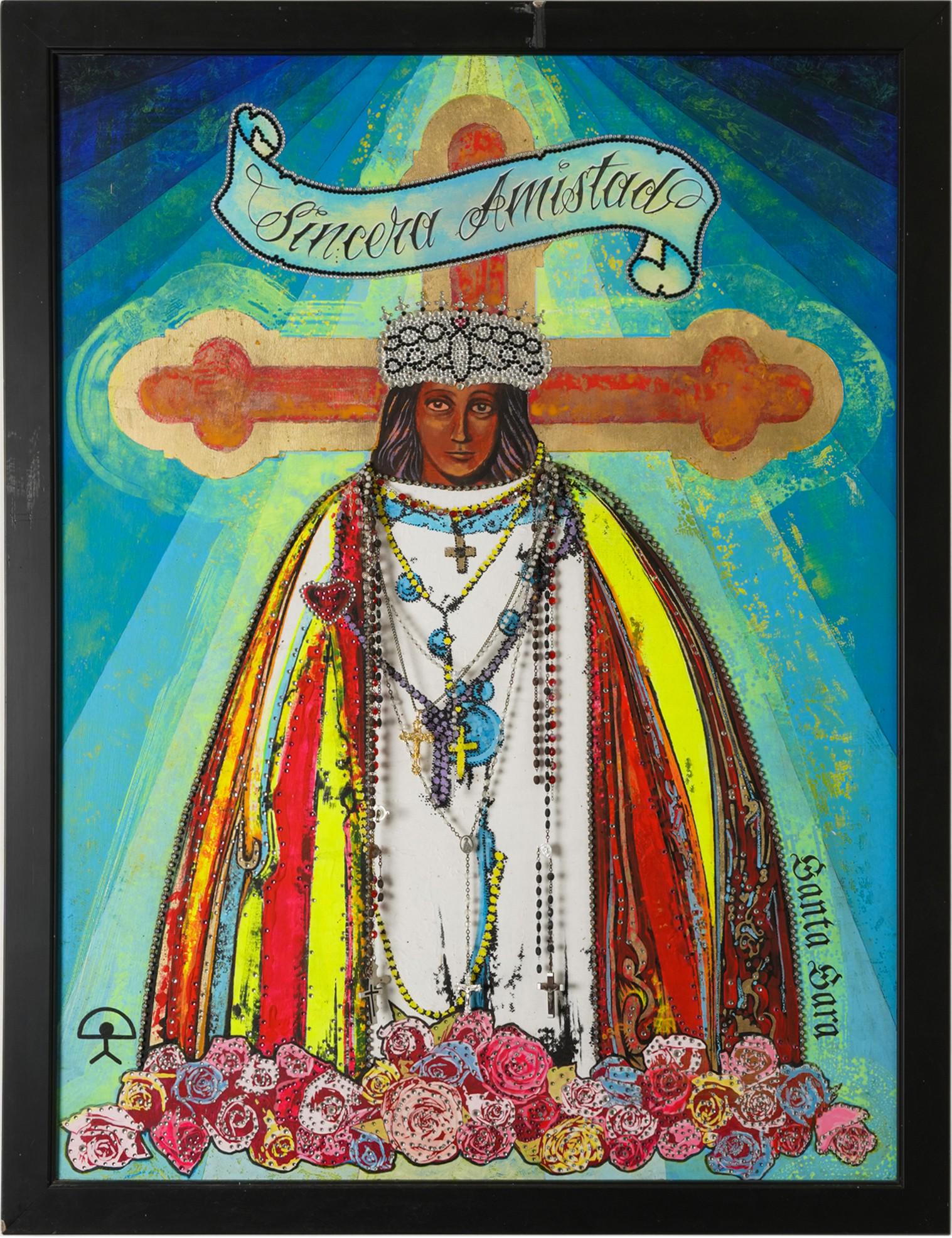 SINCERA AMISTAD SANTA SARA PAINTING (1 of 14)