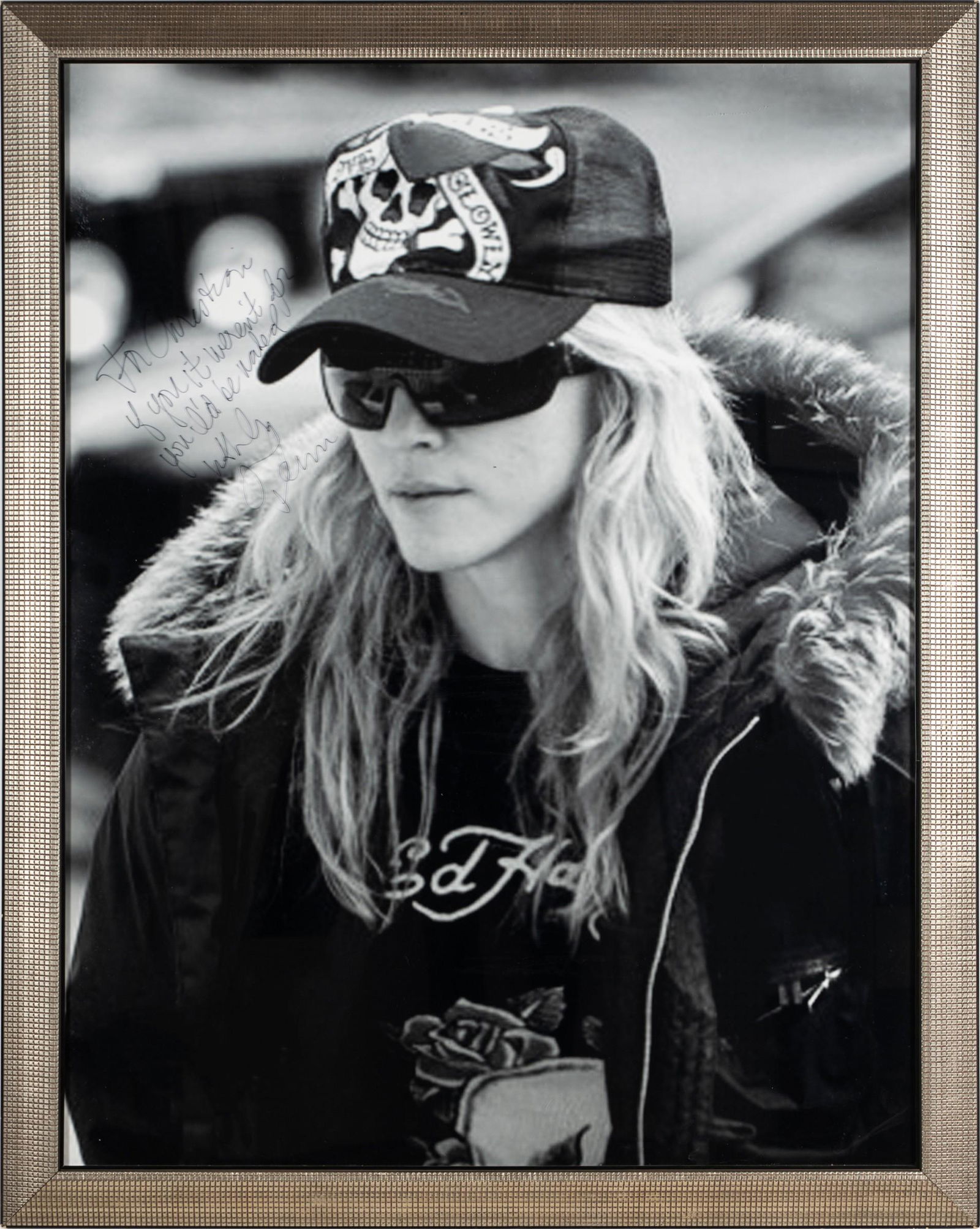 CHRISTIAN AUDIGIER LARGE SIGNED MADONNA PHOTO (1 of 12)