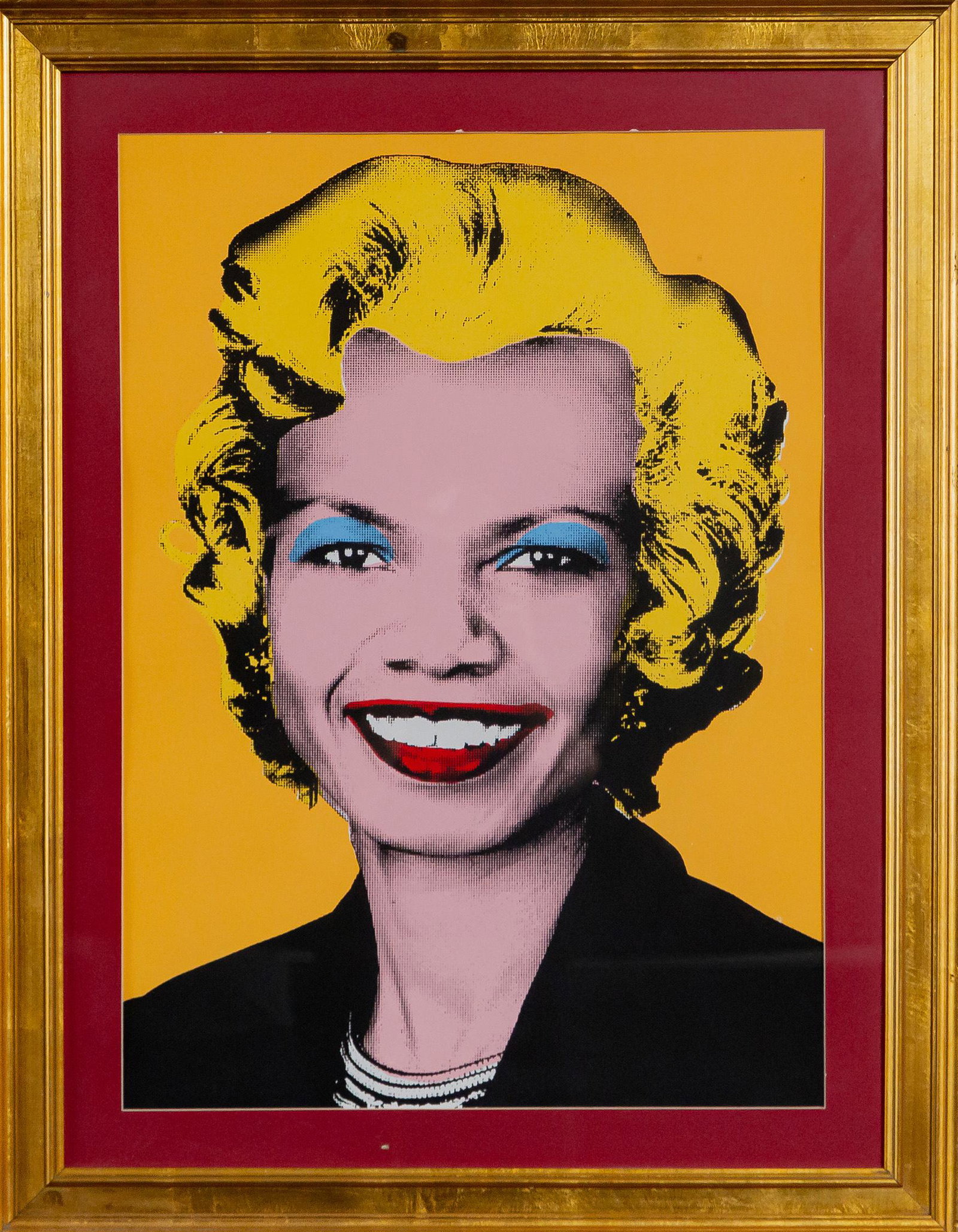 CHRISTIAN AUDIGIER MR. BRAINWASH "CONDOLEEZZA RICE": Matted, glazed and framed in a gilt frame.sight size: 28 1/2 x 20 1/2 inches; 36 1/2 x 28 inches overall as framed