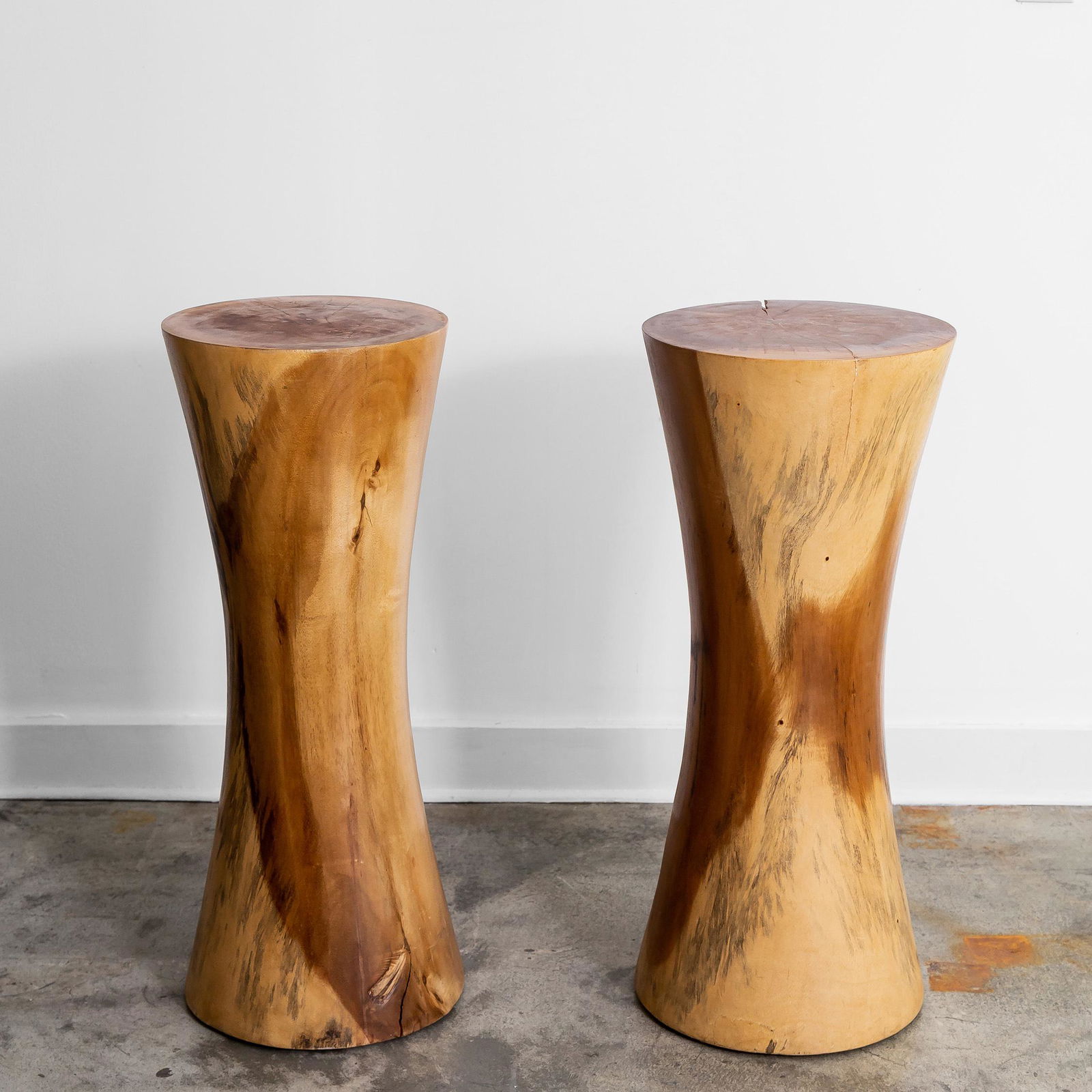 CHRISTIAN AUDIGIER PAIR OF HOURGLASS SHAPED PEDESTALS (1 of 7)