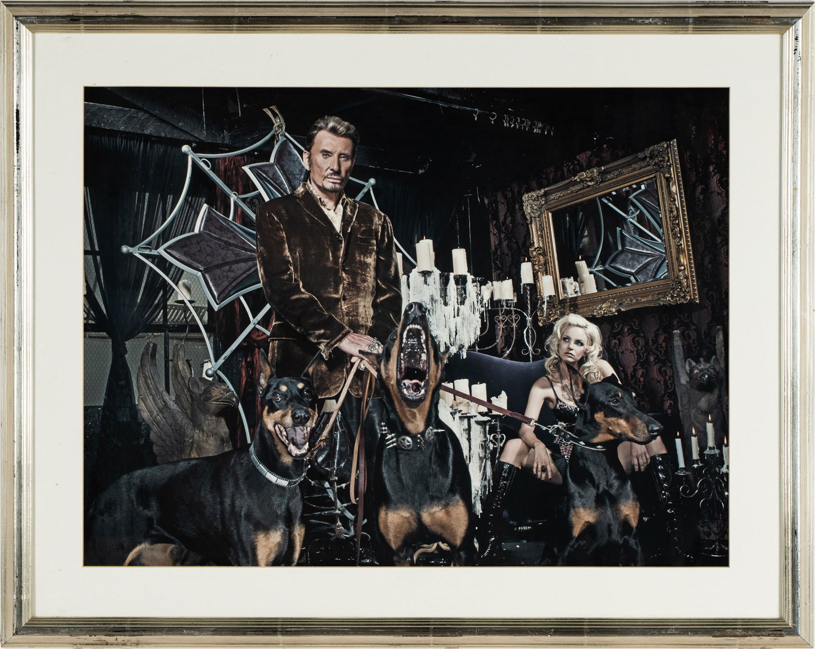 CHRISTIAN AUDIGIER JOHNNY HALLYDAY "REVE NOIR" PHOTO (1 of 10)