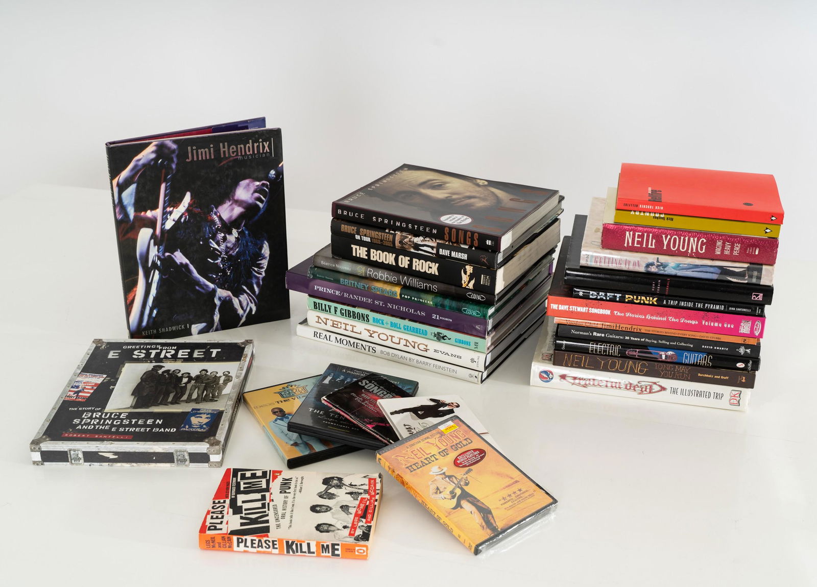 CHRISTIAN AUDIGIER ROCK MUSIC BOOKS, INCL. SPRINGSTEEN (1 of 8)