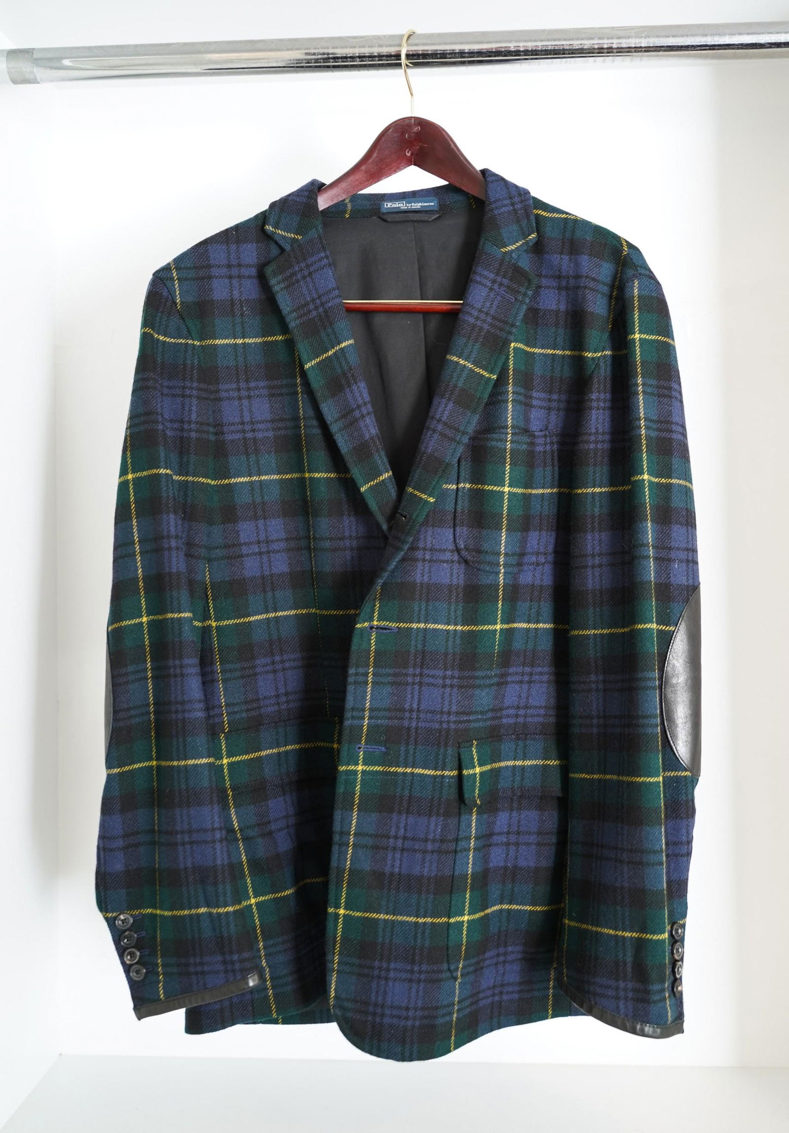 CHRISTIAN AUDIGIER POLO BY RALPH LAUREN TARTAN BLAZER (1 of 9)