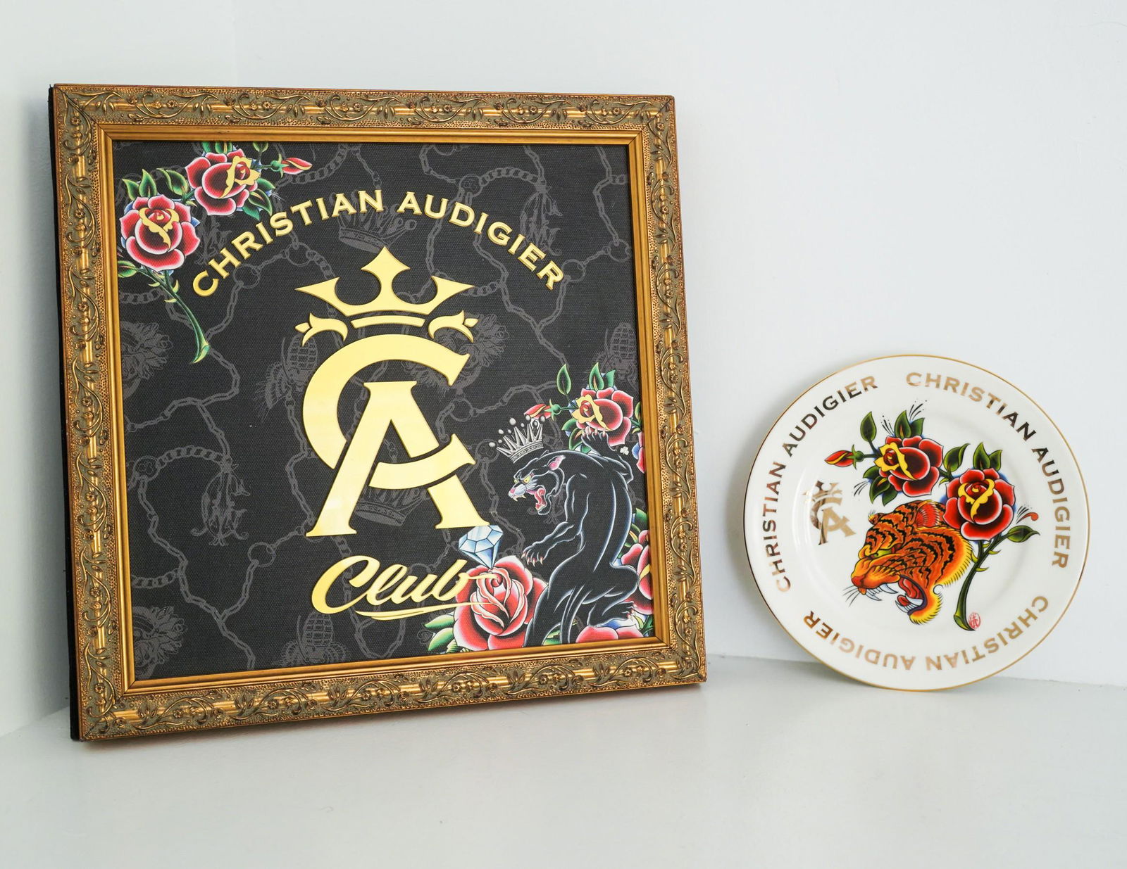 CHRISTIAN AUDIGIER CLUB ALBUM & PLATE (1 of 15)