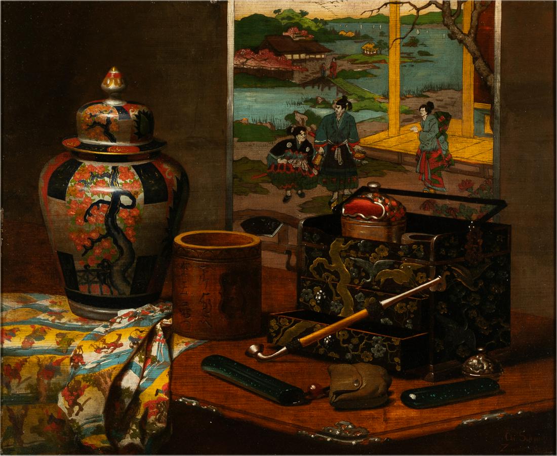CHRISTIAN SCHMIDT (B. 1835): STILL LIFE (1 of 14)