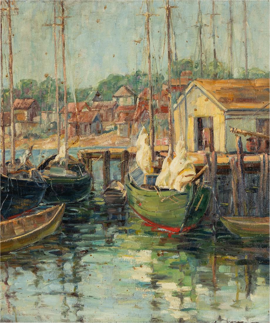 WILLIAM S. ROBINSON (1861 - 1945): GLOUCESTER HARBOR (1 of 20)