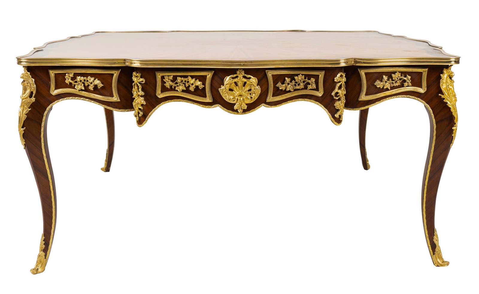 LOUIS XV-STYLE GILT METAL-MOUNTED LOW TABLE (1 of 12)