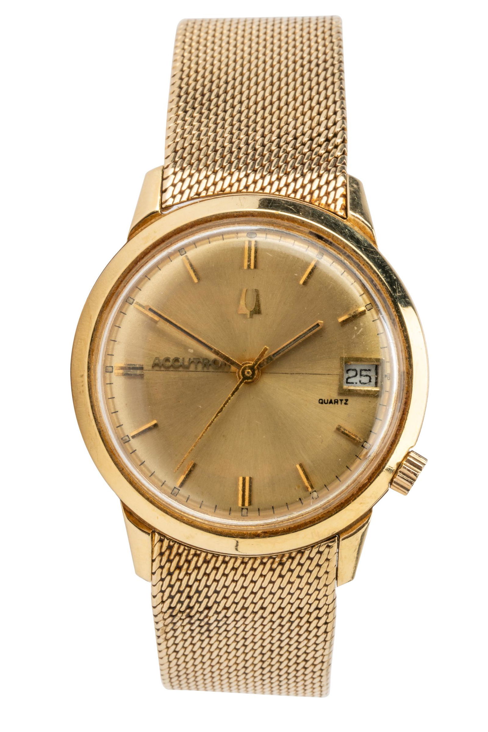 BULOVA 14 KARAT YELLOW GOLD WATCH (1 of 12)