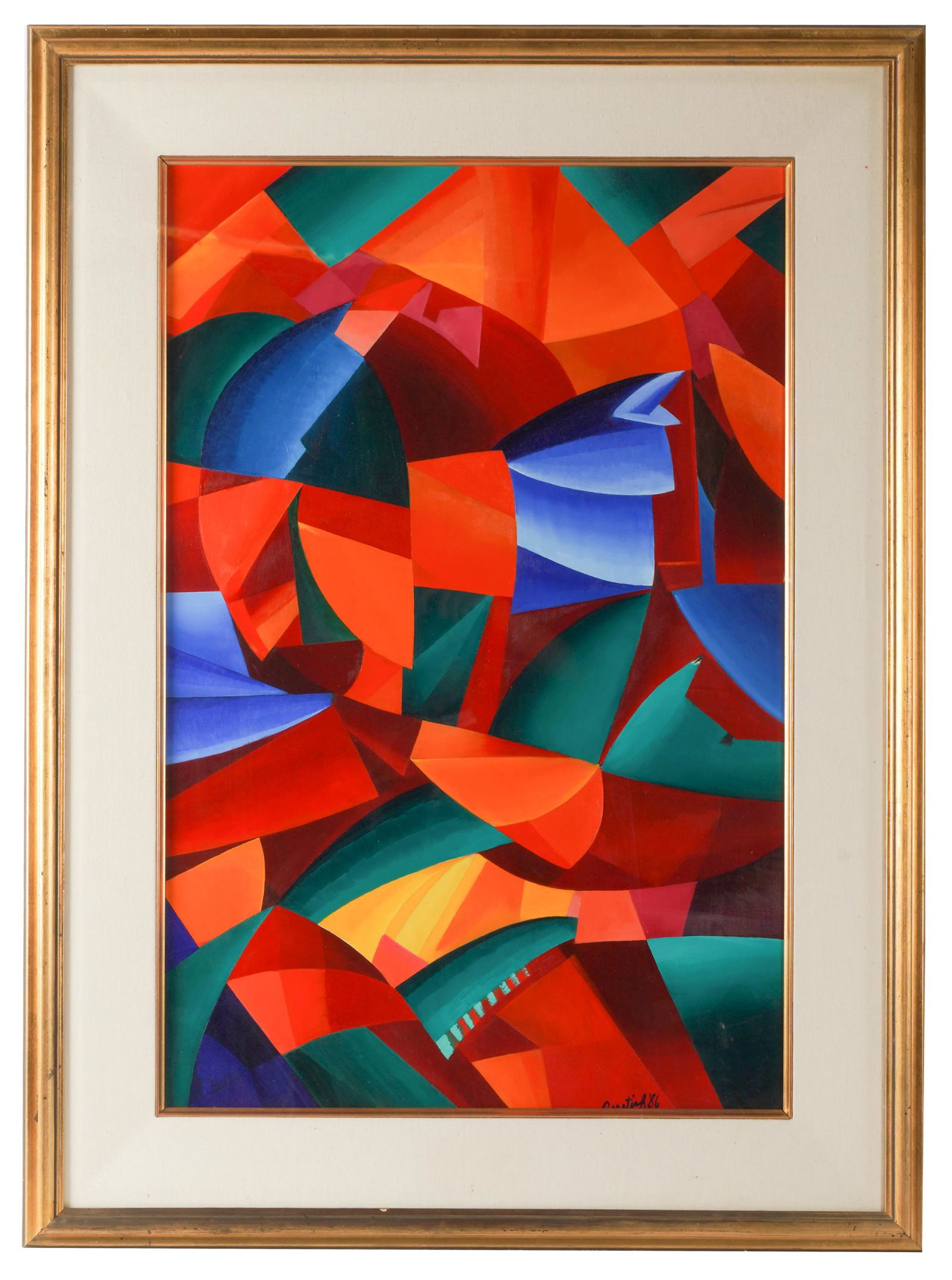 BARBARA BERETICH (1936 - 2018): MIDWEST FARM FIELD (1 of 7)