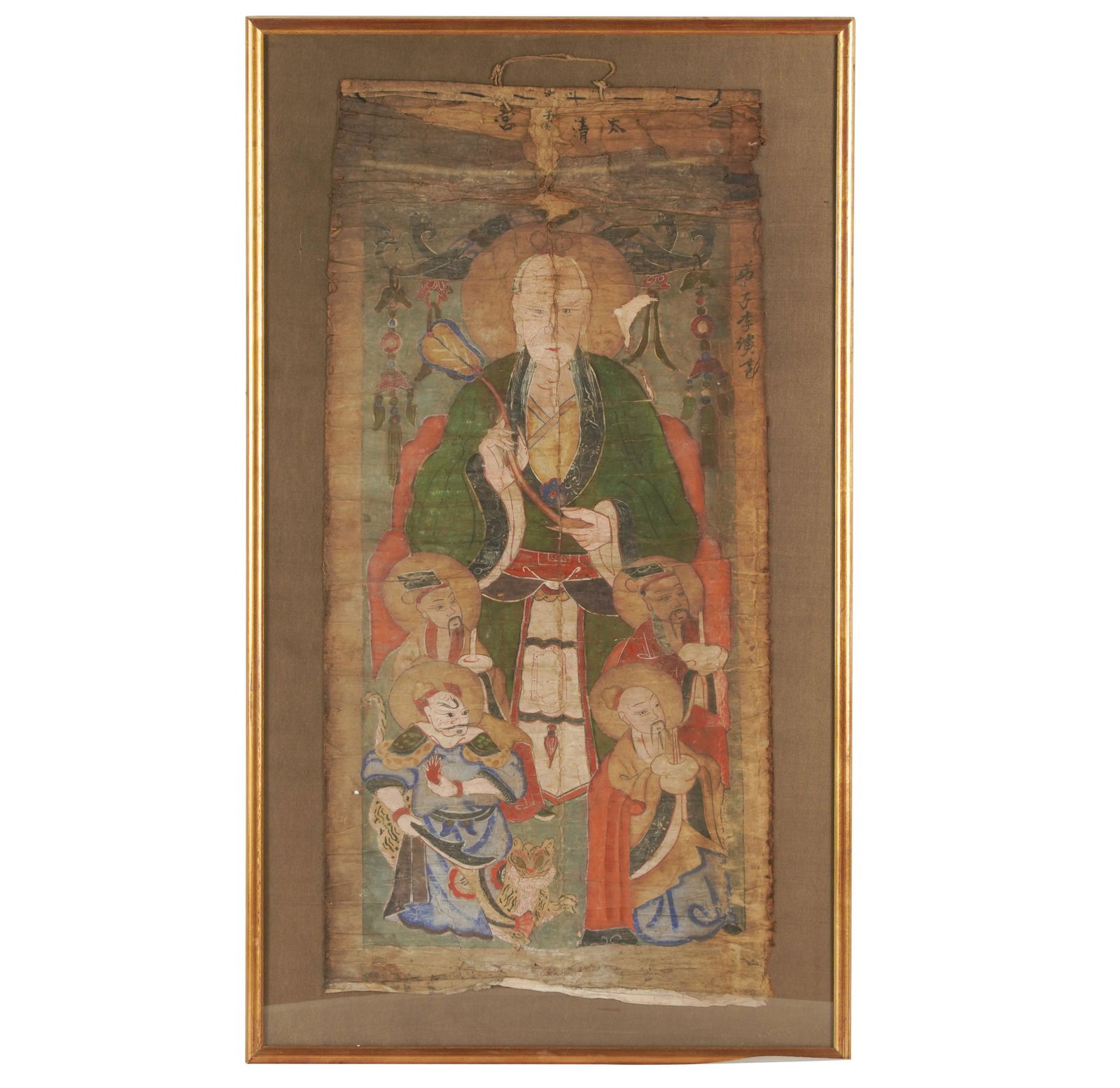 FRAMED CHINESE ANCESTRAL PORTRAIT (1 of 8)