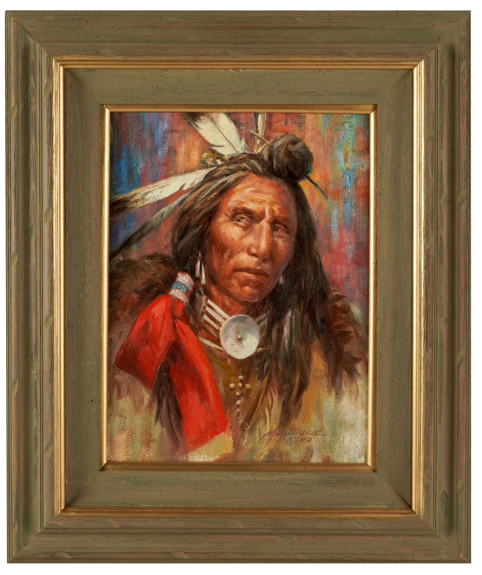 MARK MARTENSEN (B.1958): PASSIONS GLANCE (1 of 8)